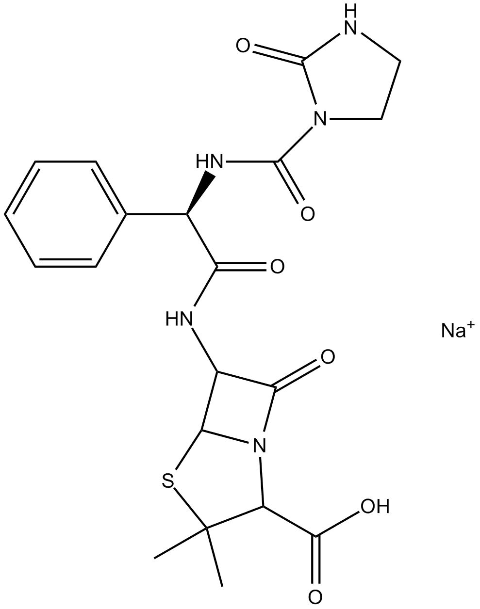 Azlocillin sodium salt