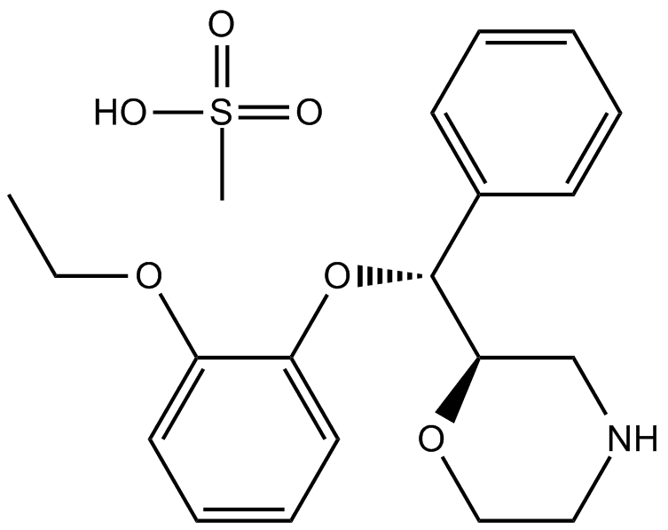 Reboxetine mesylate