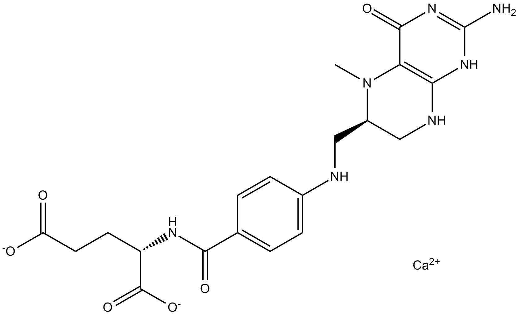 Calcium N5-methyltetrahydrofolate