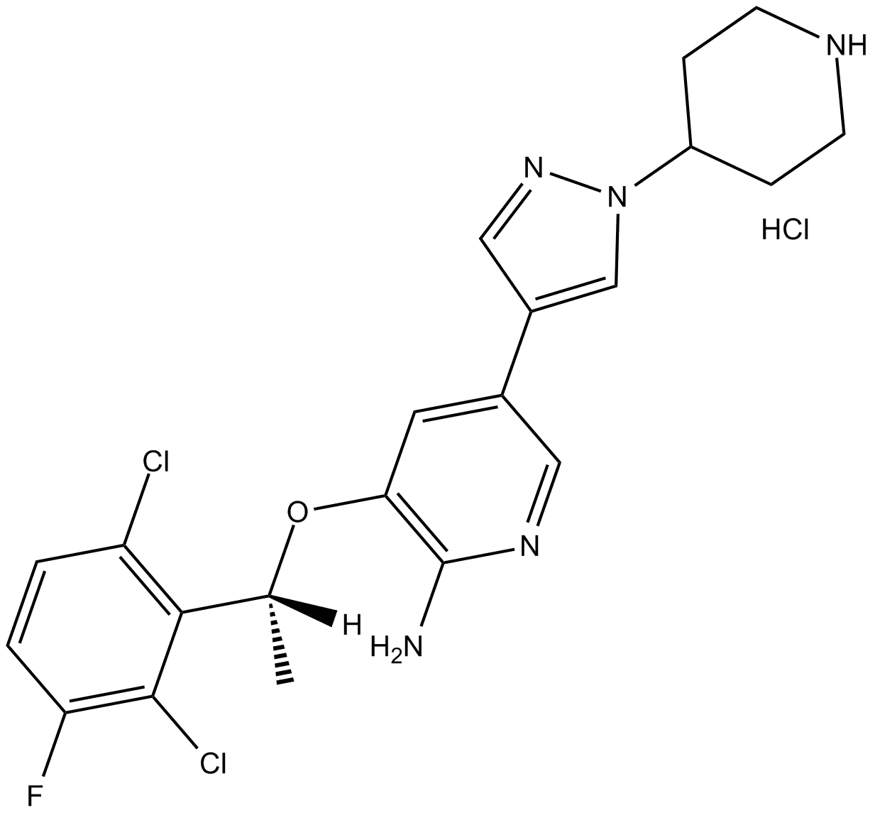Crizotinib hydrochloride