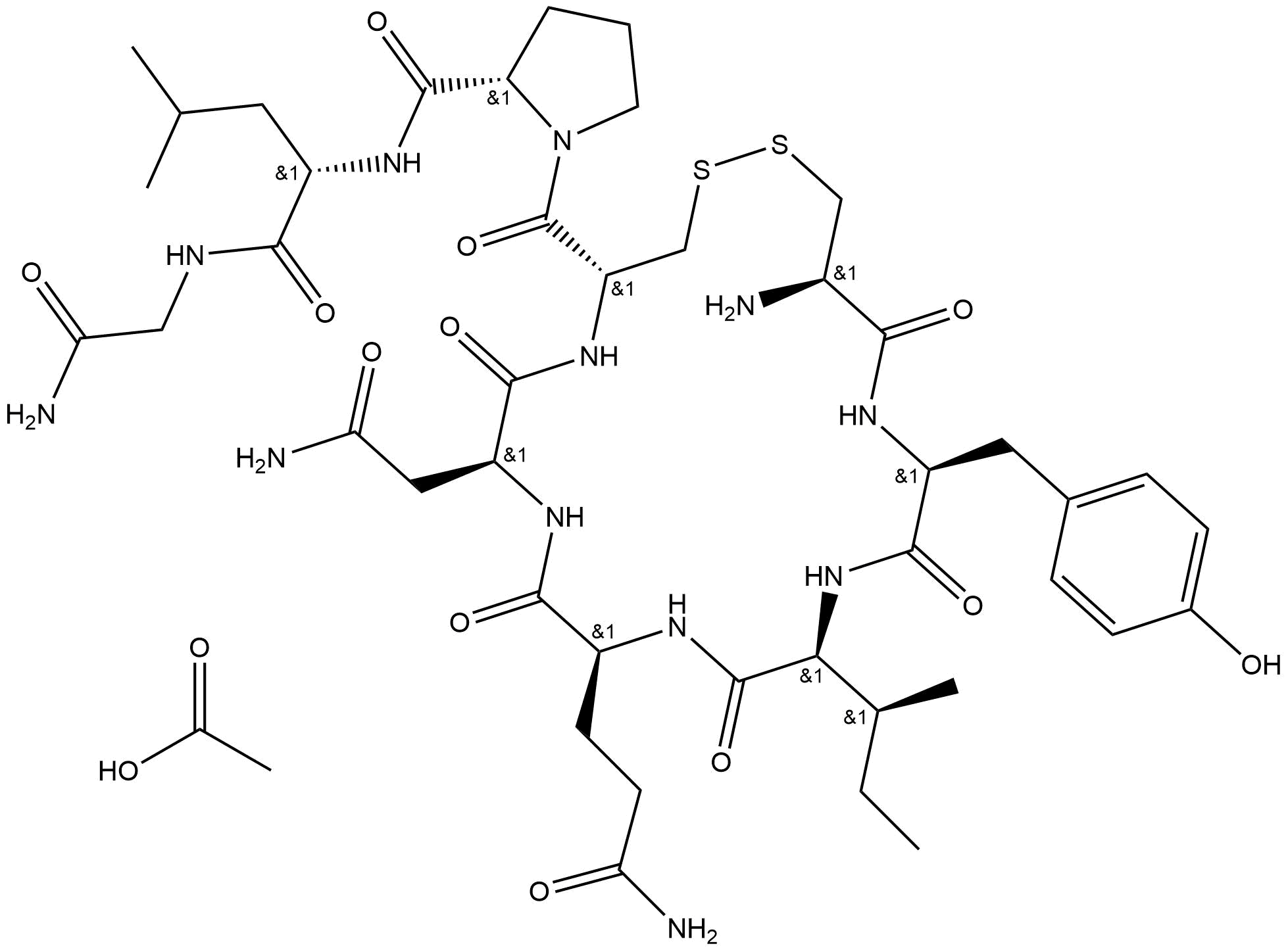 Oxytocin acetate