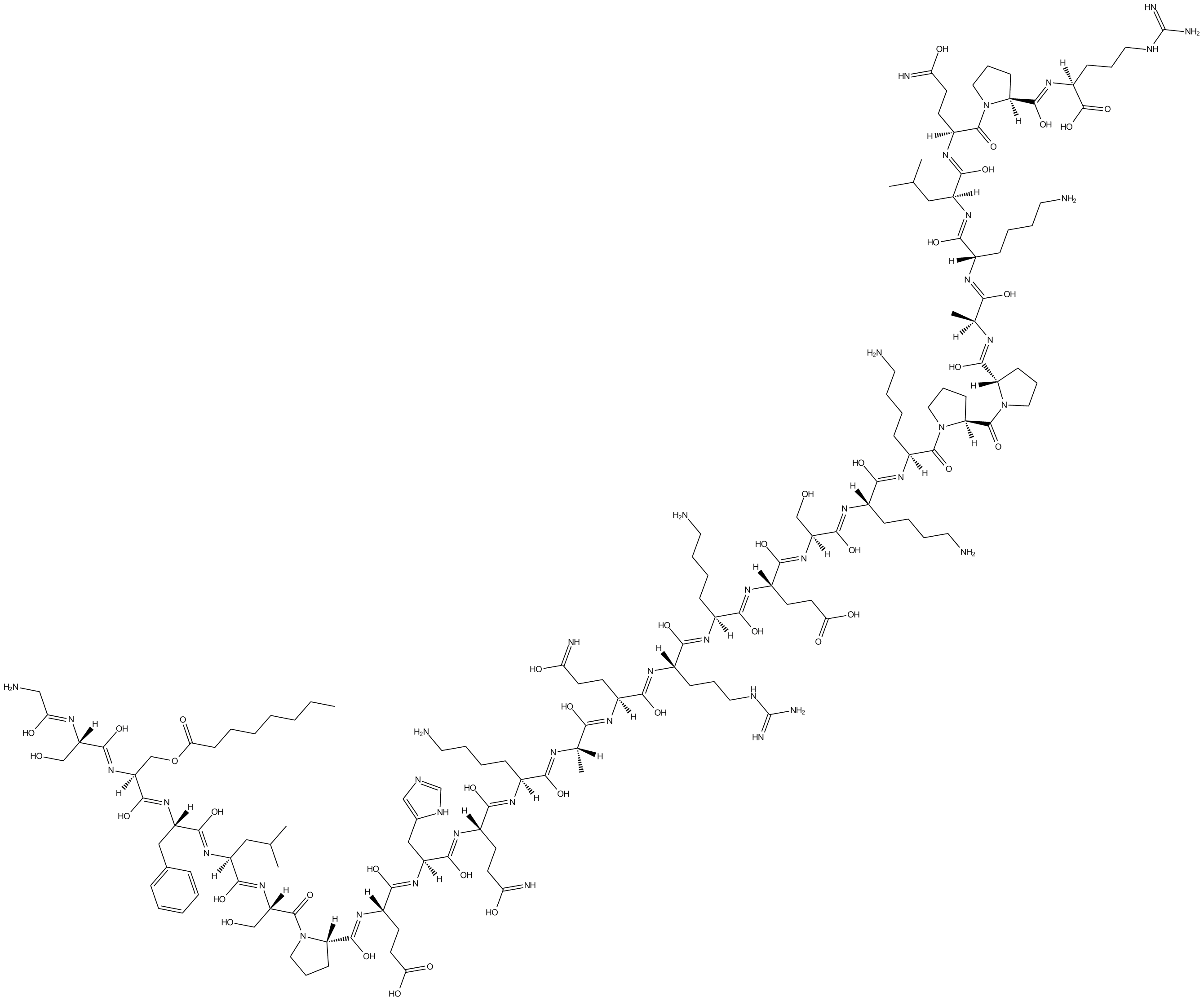 des-Gln14-Ghrelin (rat)