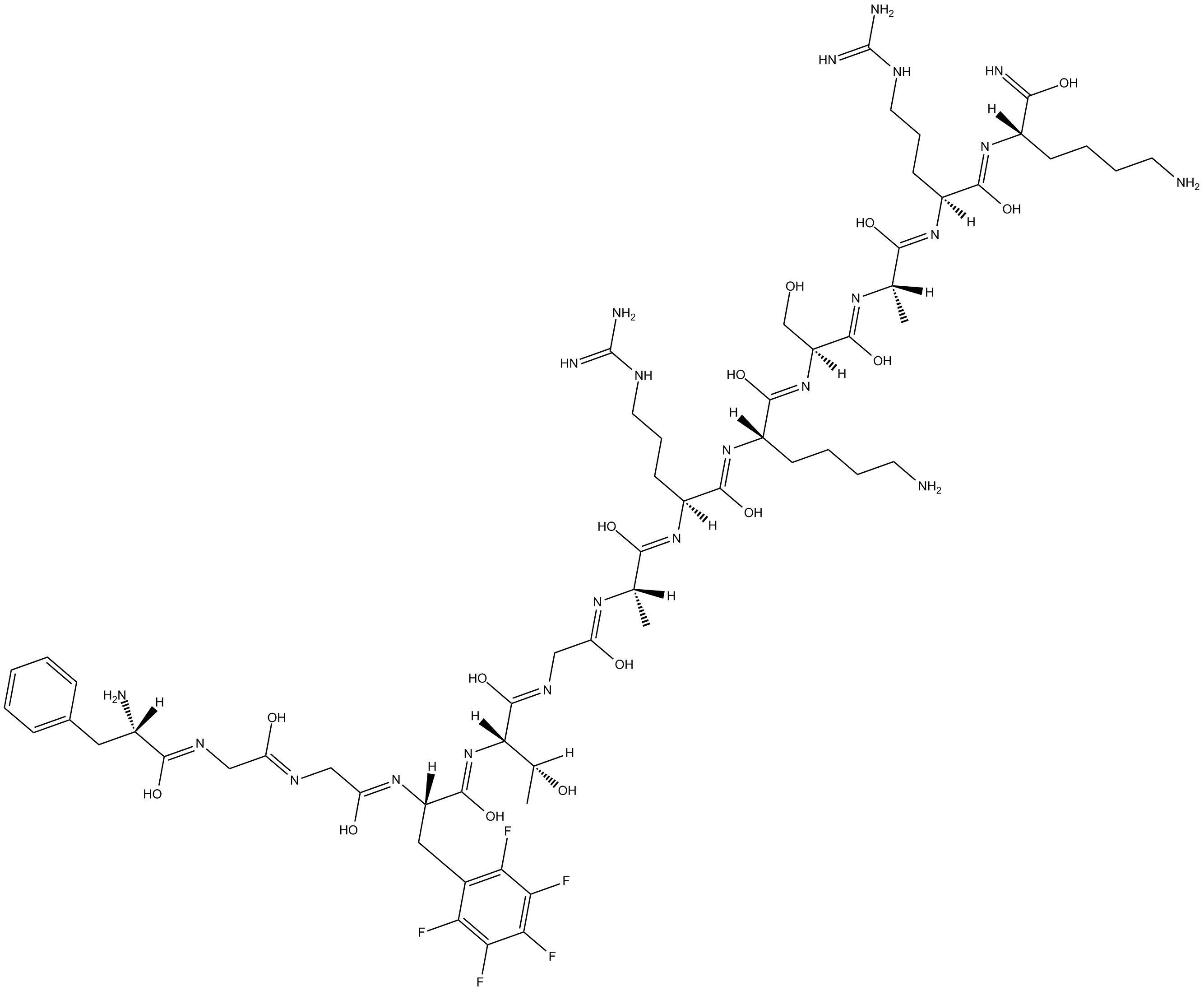 [(pF)Phe4]Nociceptin(1-13)NH2
