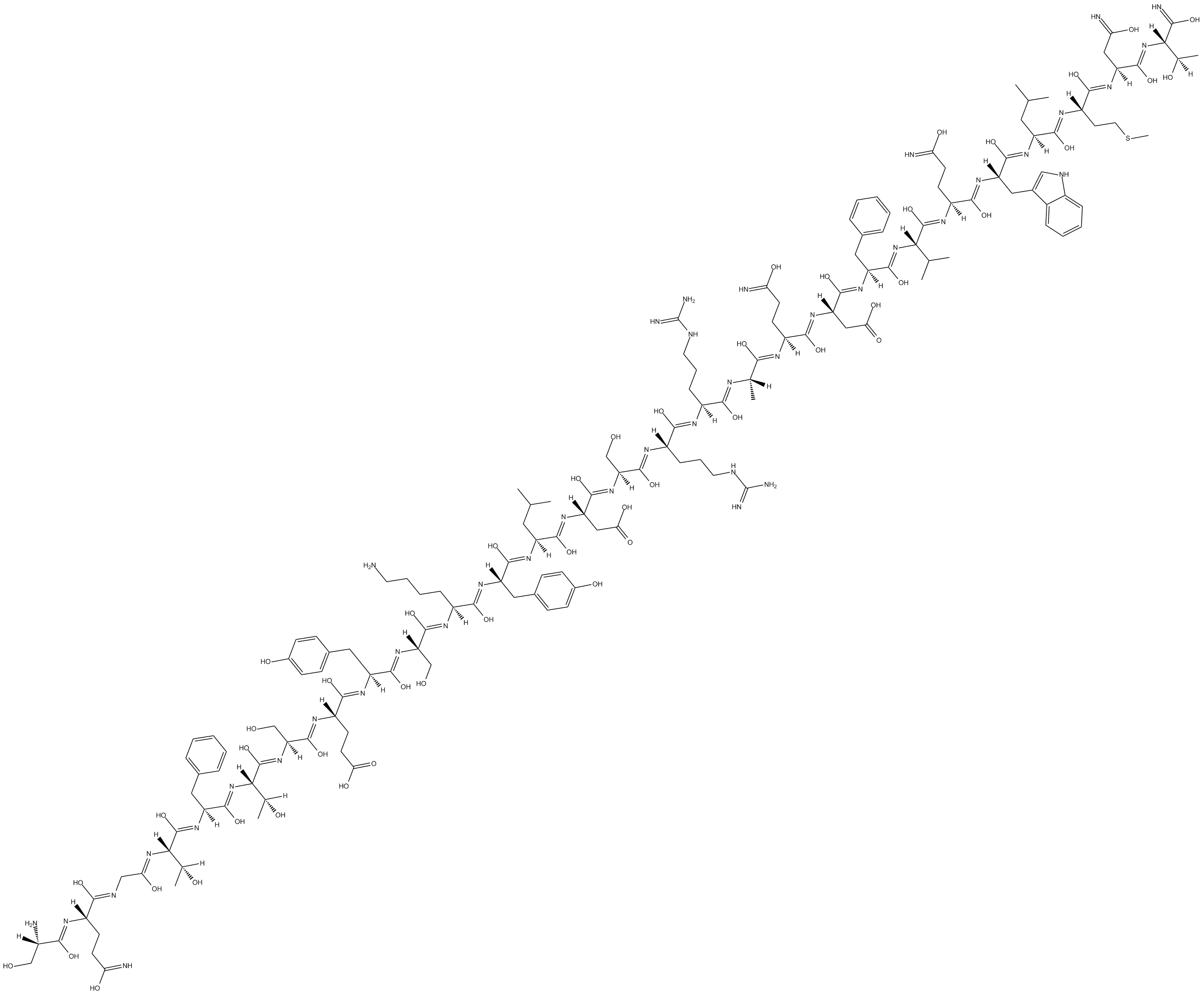 des-His1-[Glu9]-Glucagon (1-29) amide
