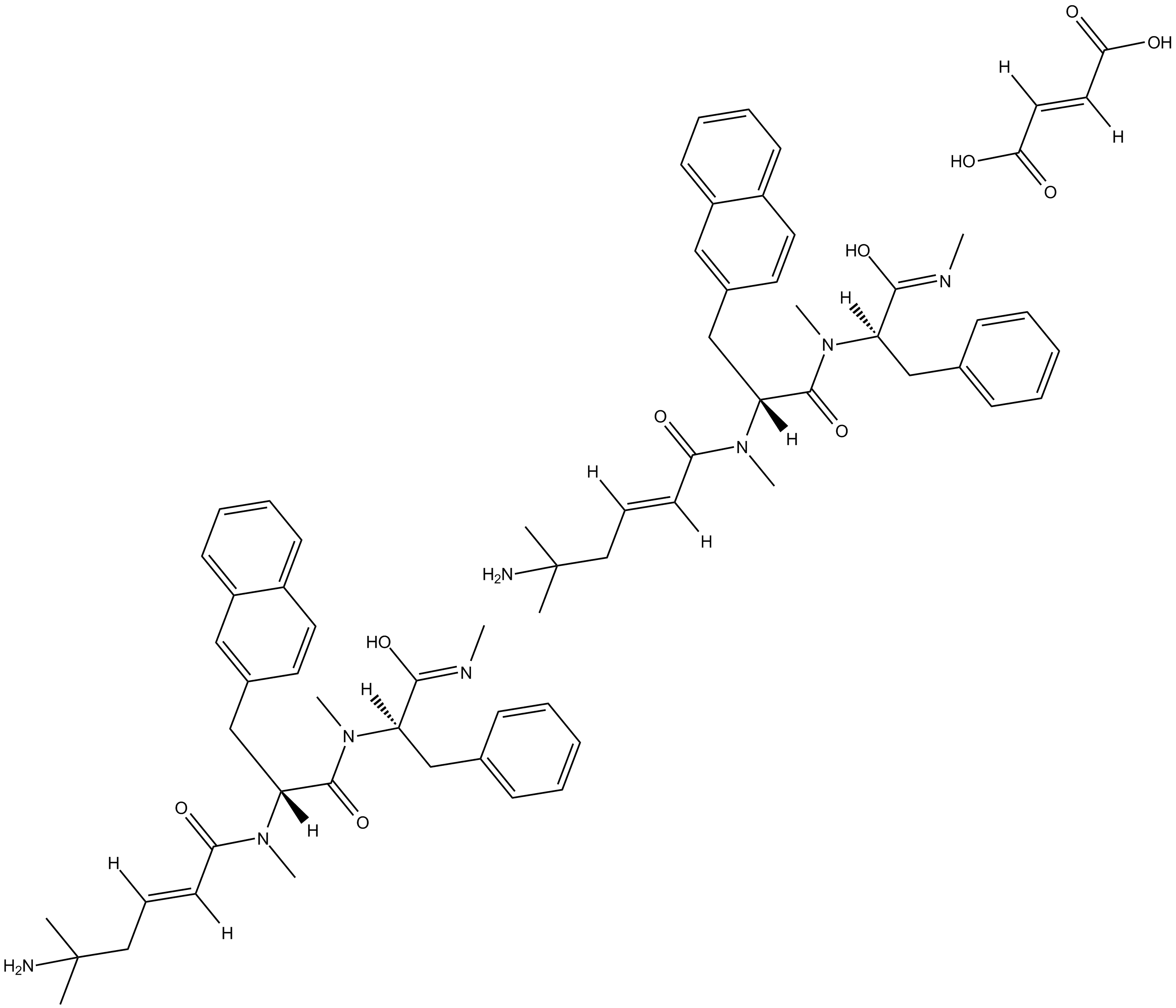 Tabimorelin hemifumarate