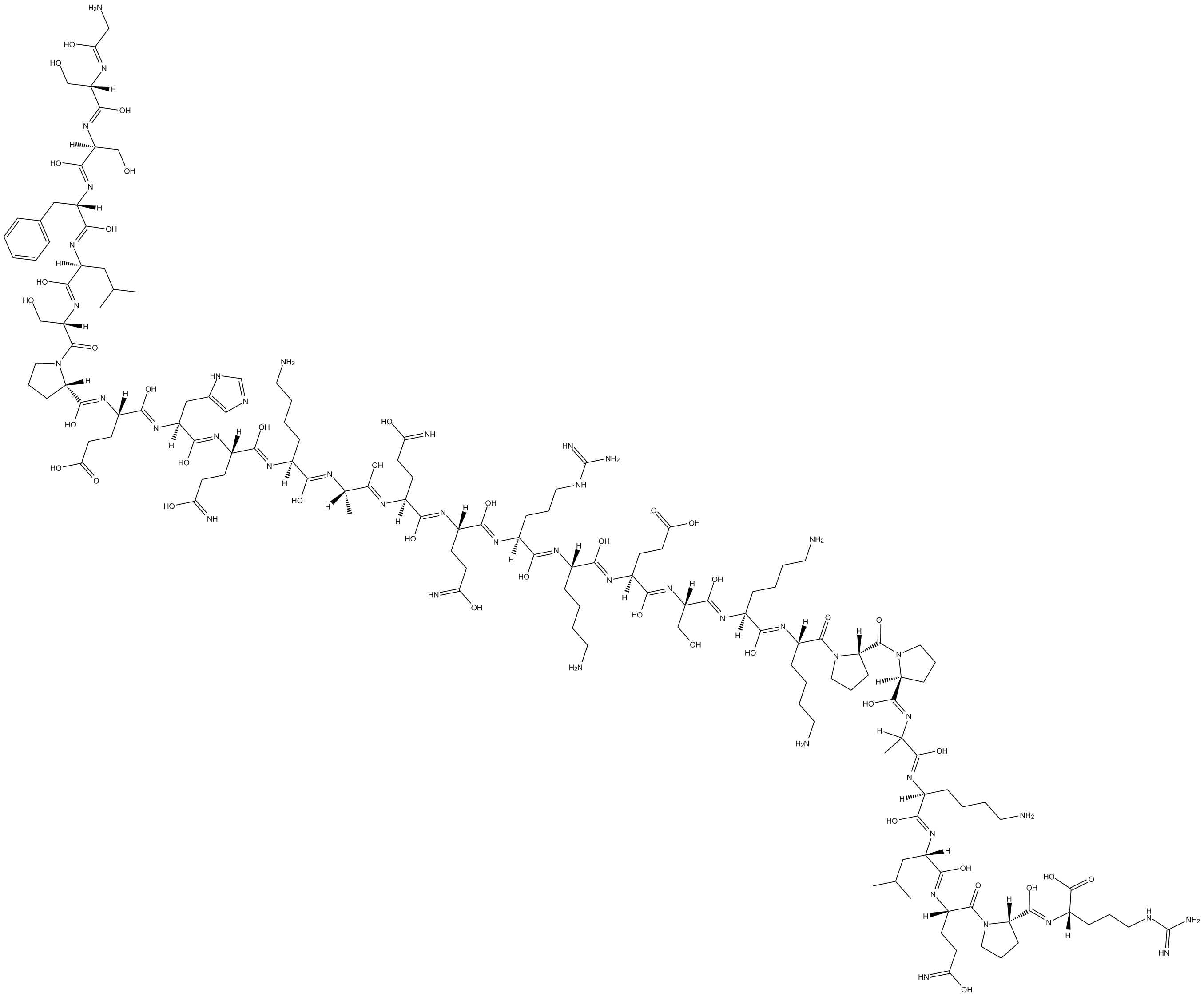 [Des-octanoyl]-Ghrelin (rat)