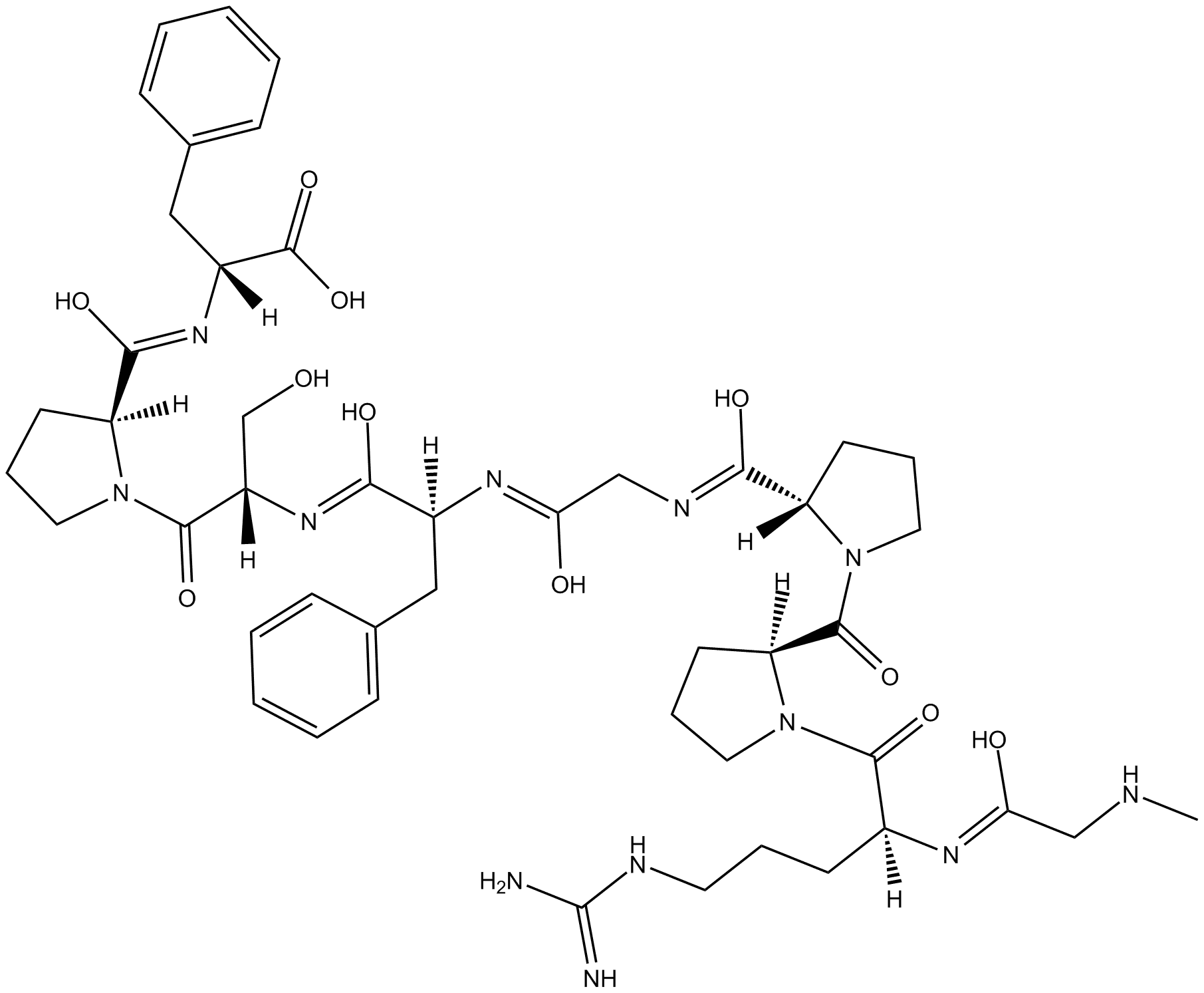 Sar-[D-Phe8]-des-Arg9-Bradykinin