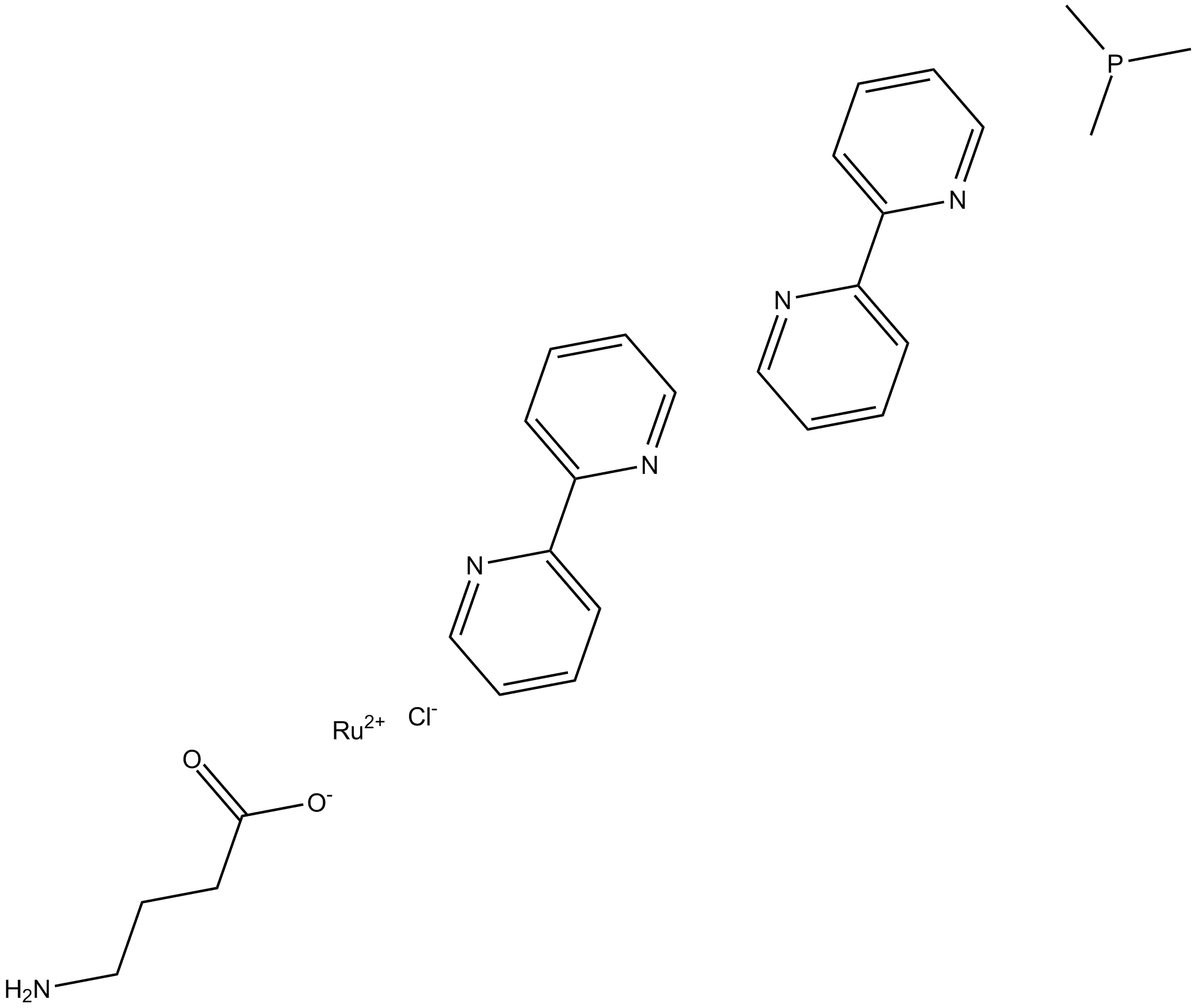 RuBi GABA trimethylphosphine
