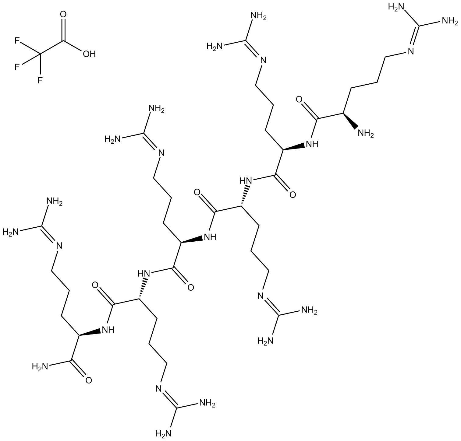 Hexa-D-arginine TFA