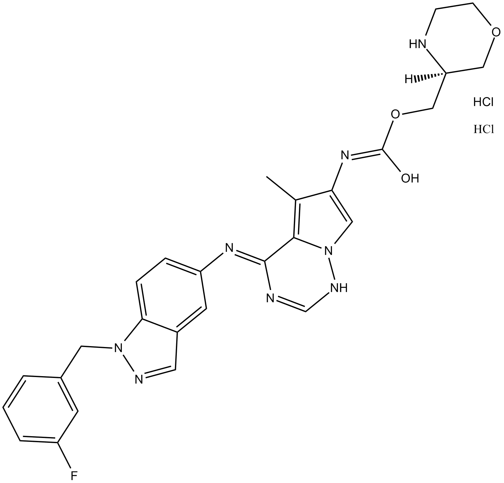 BMS 599626 dihydrochloride