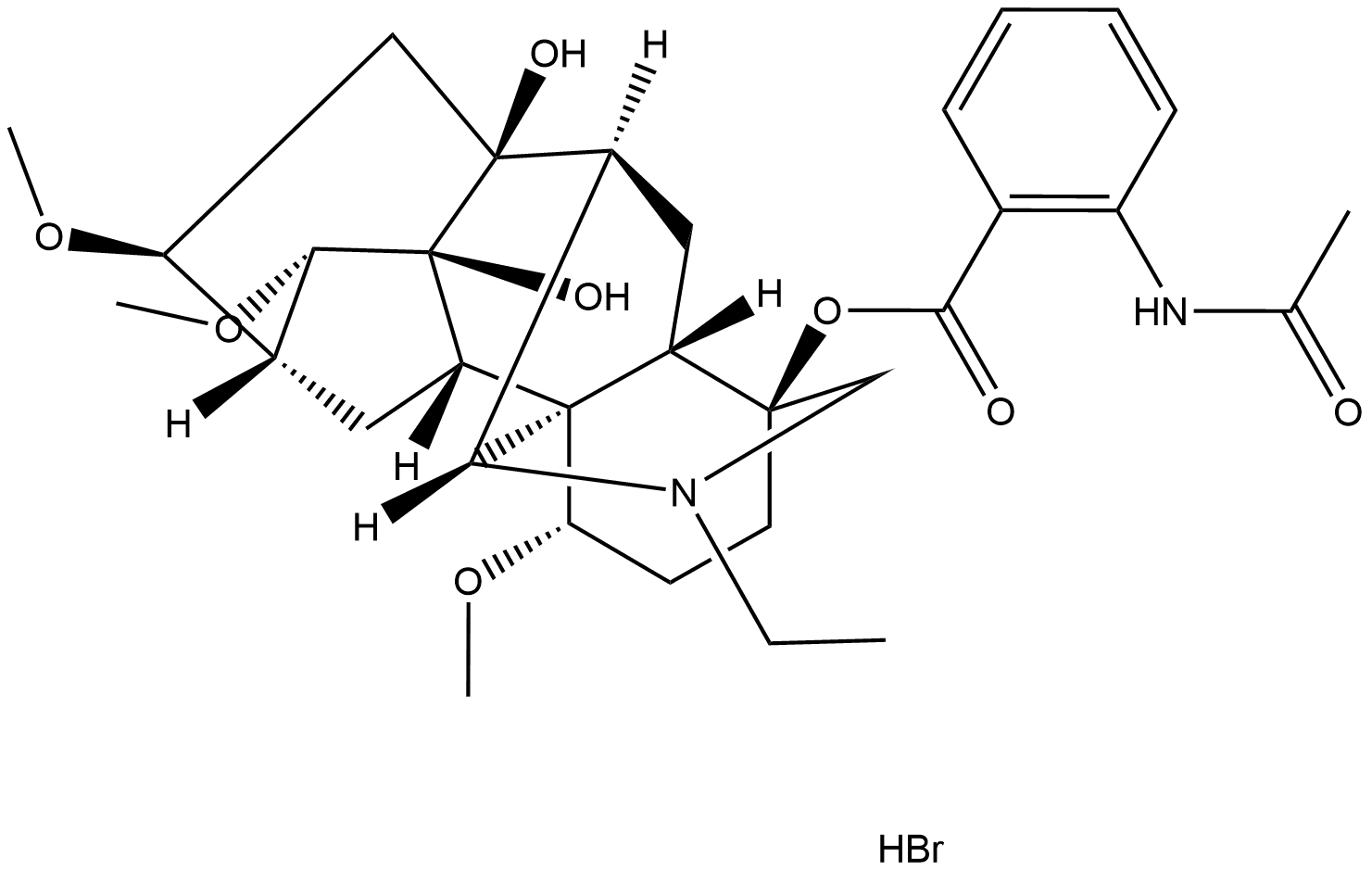 Lappaconite HBr