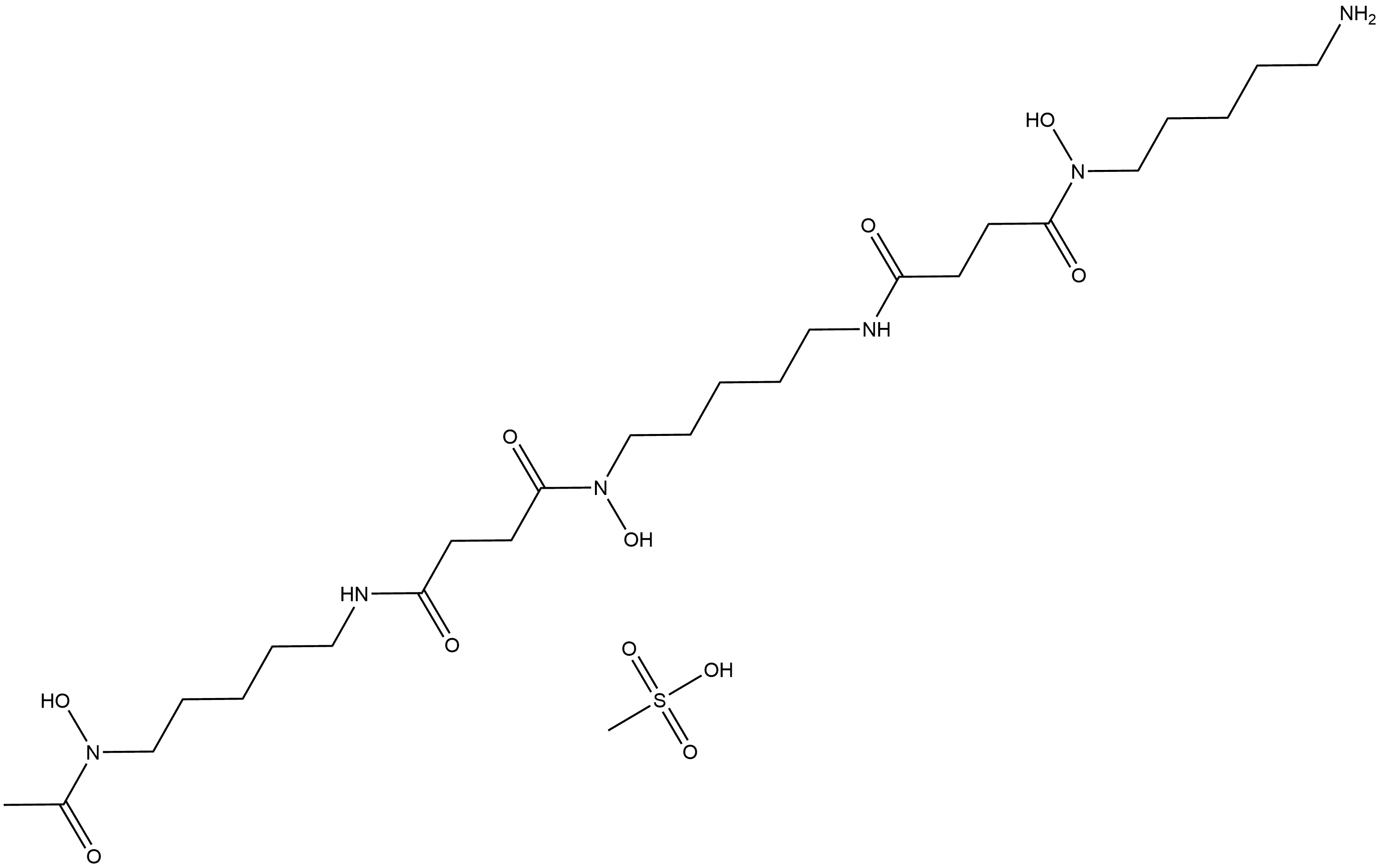 Deferoxamine mesylate