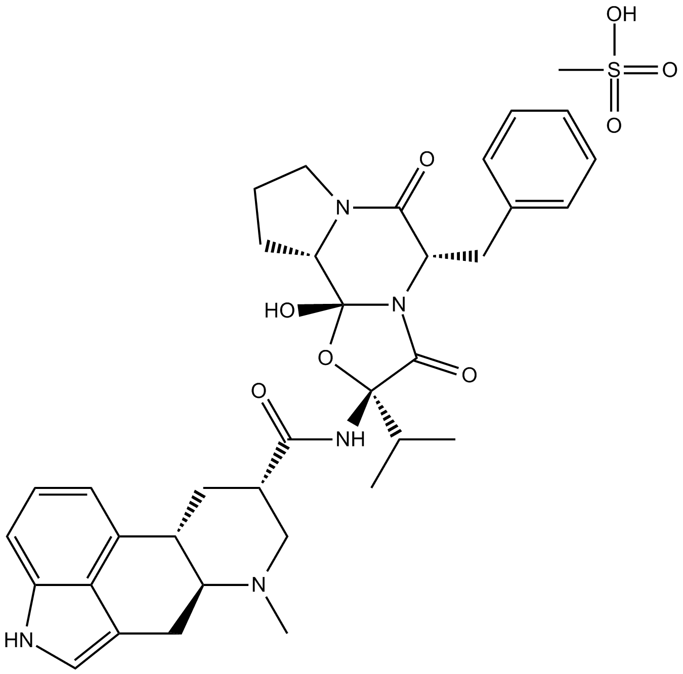 Dihydroergocristine mesylate