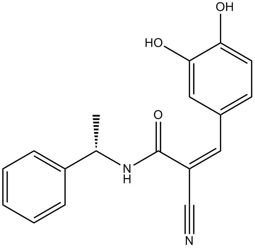 Tyrphostin B44, (+) enantiomer