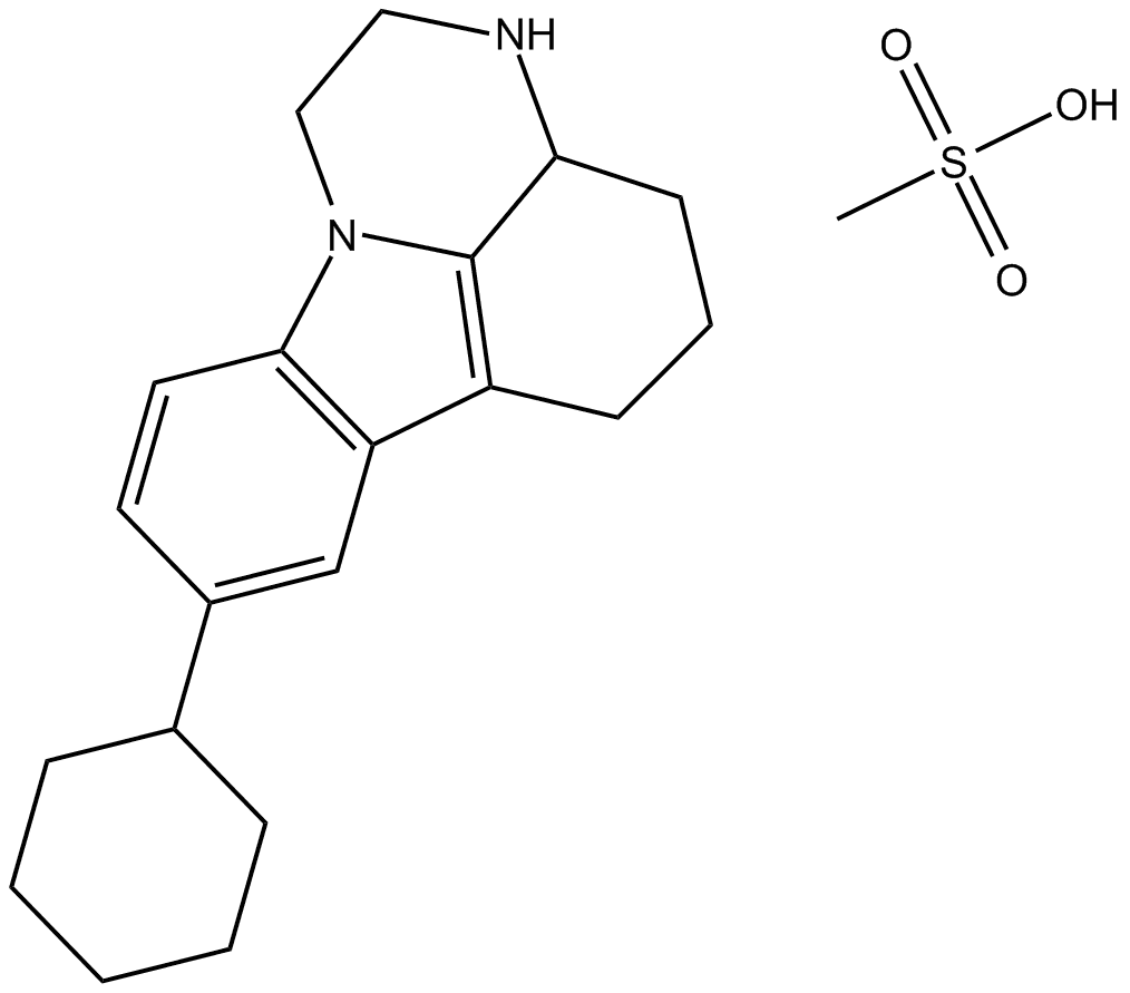 Tetrindole mesylate