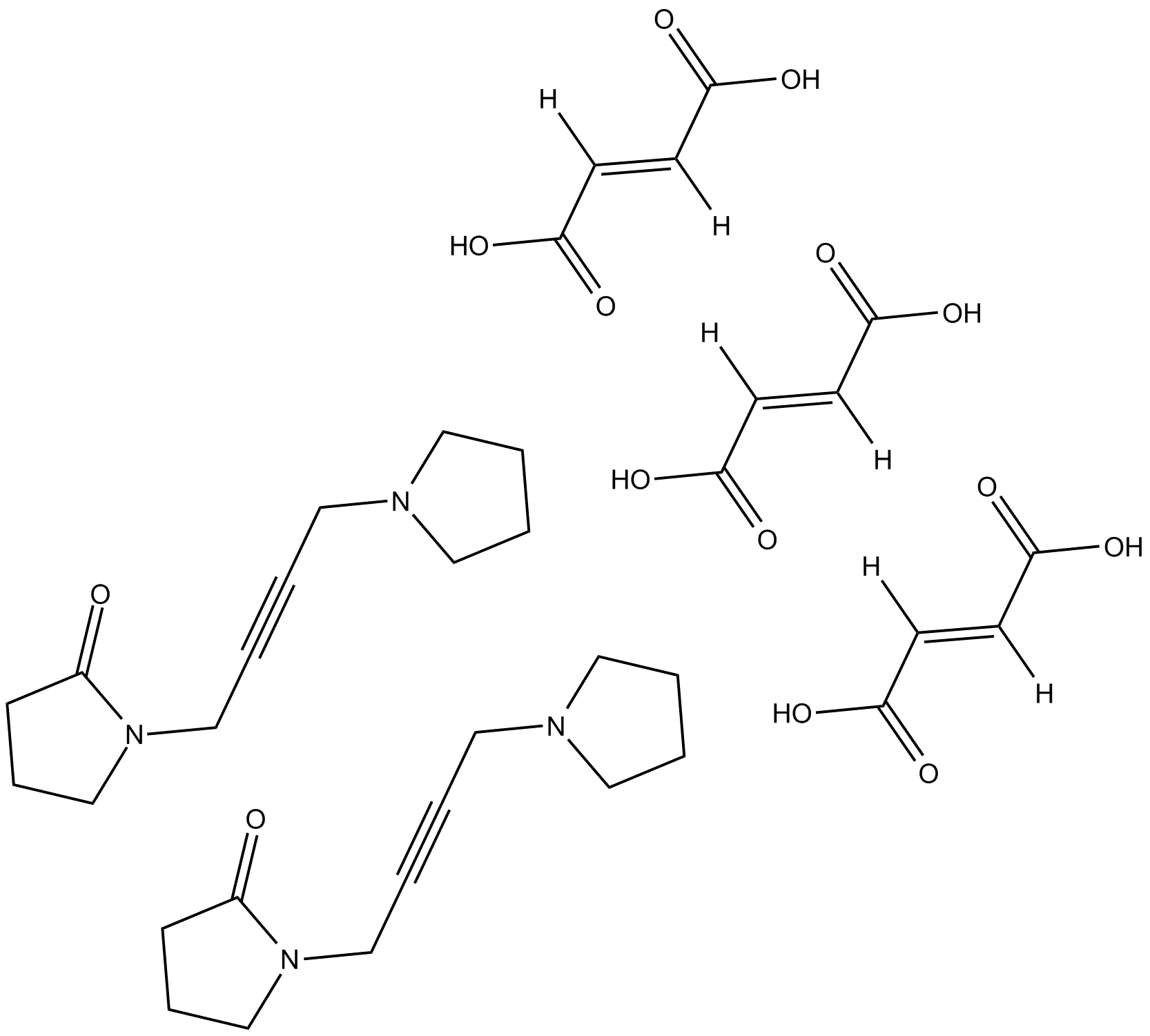 Oxotremorine sesquifumarate