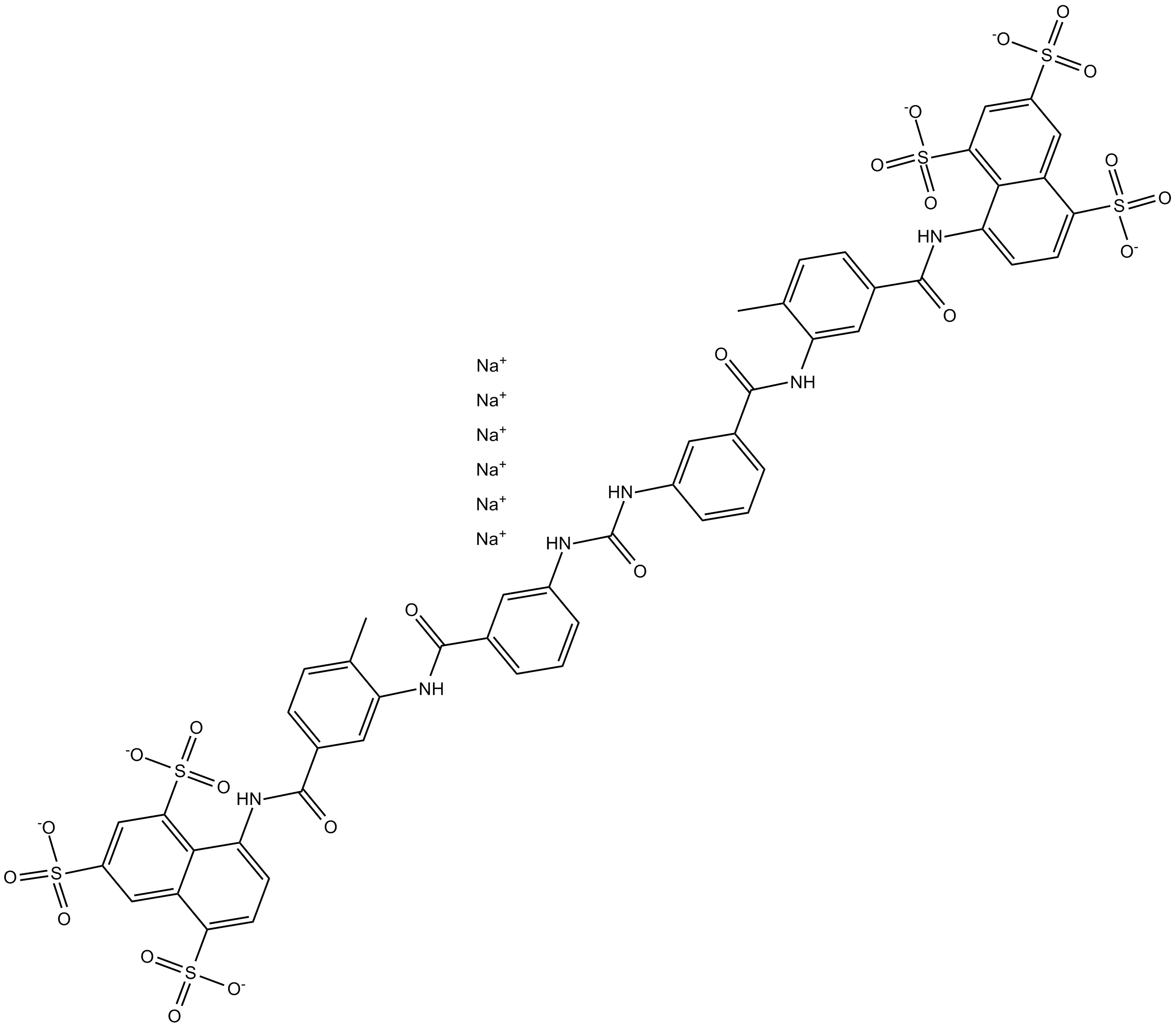 Suramin hexasodium salt