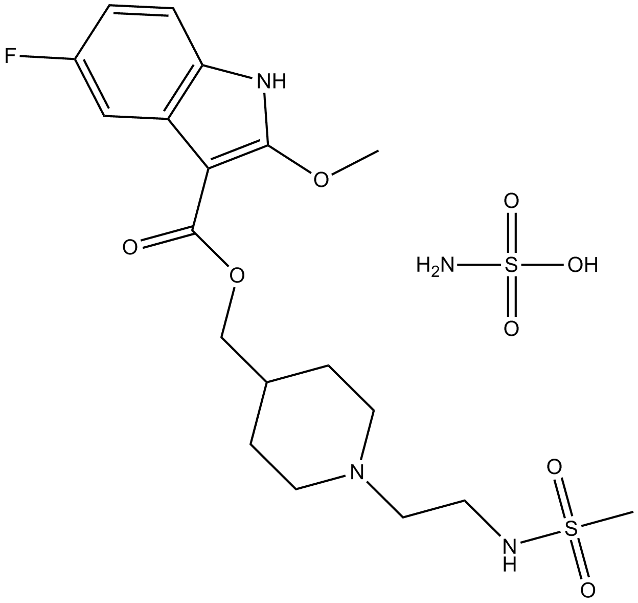 GR 125487 sulfamate
