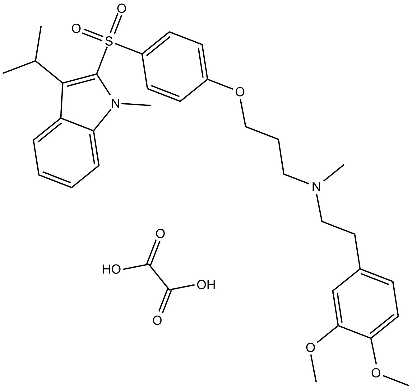 SR 33805 oxalate