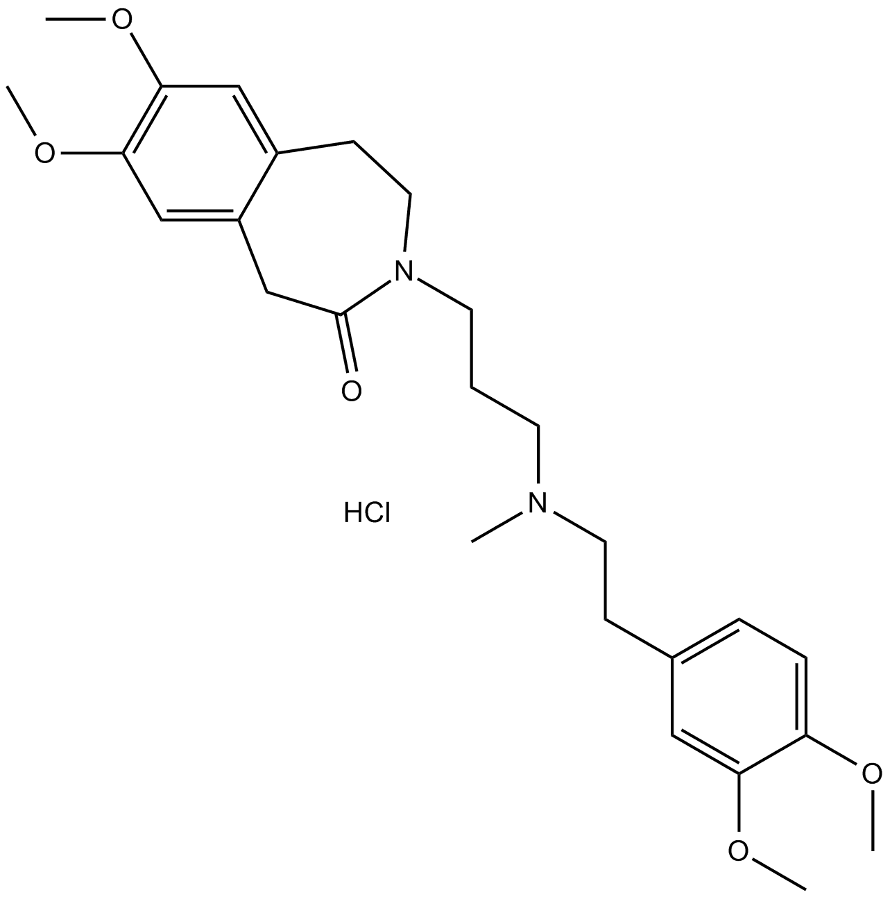 Zatebradine hydrochloride