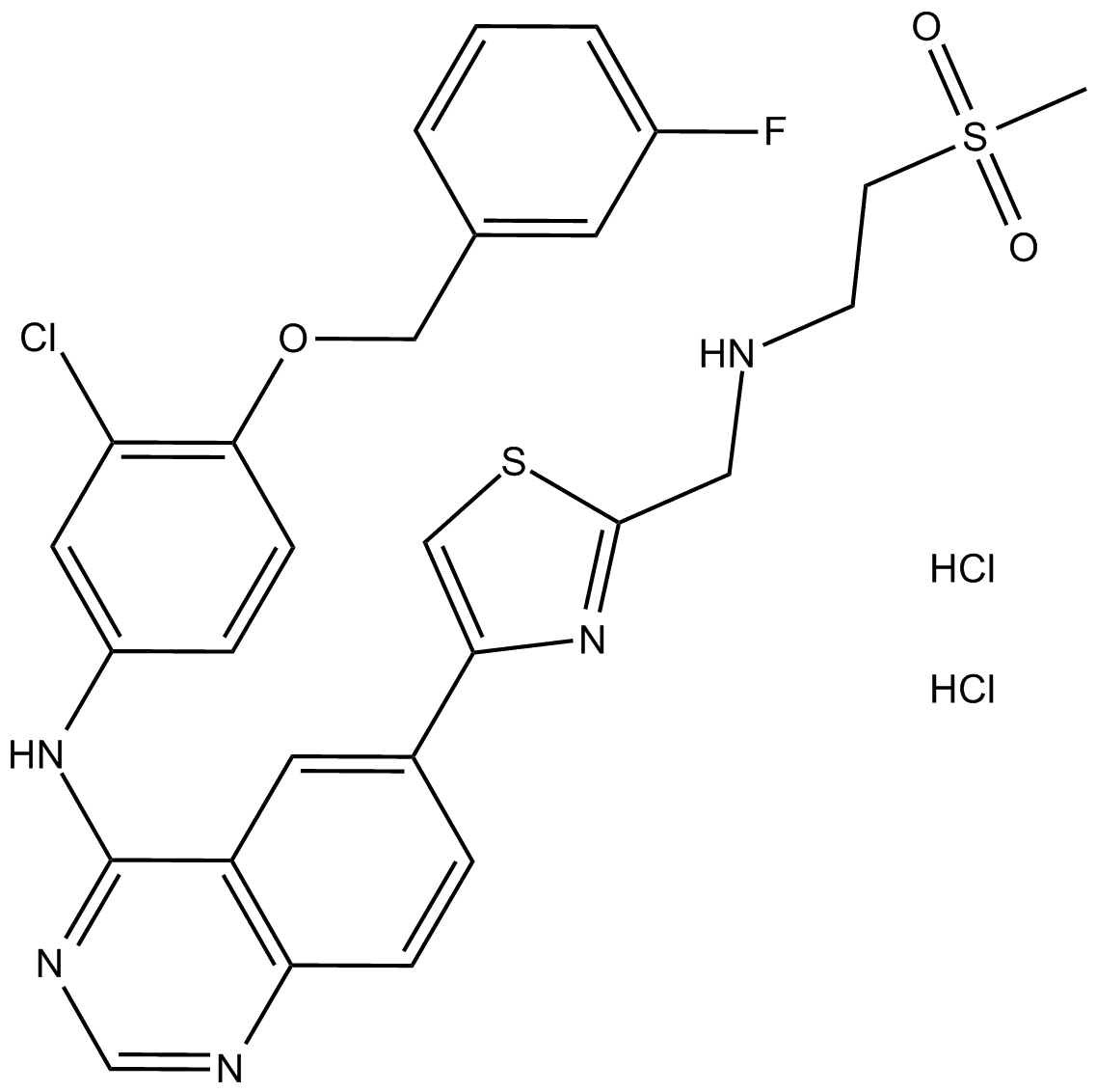GW 583340 dihydrochloride