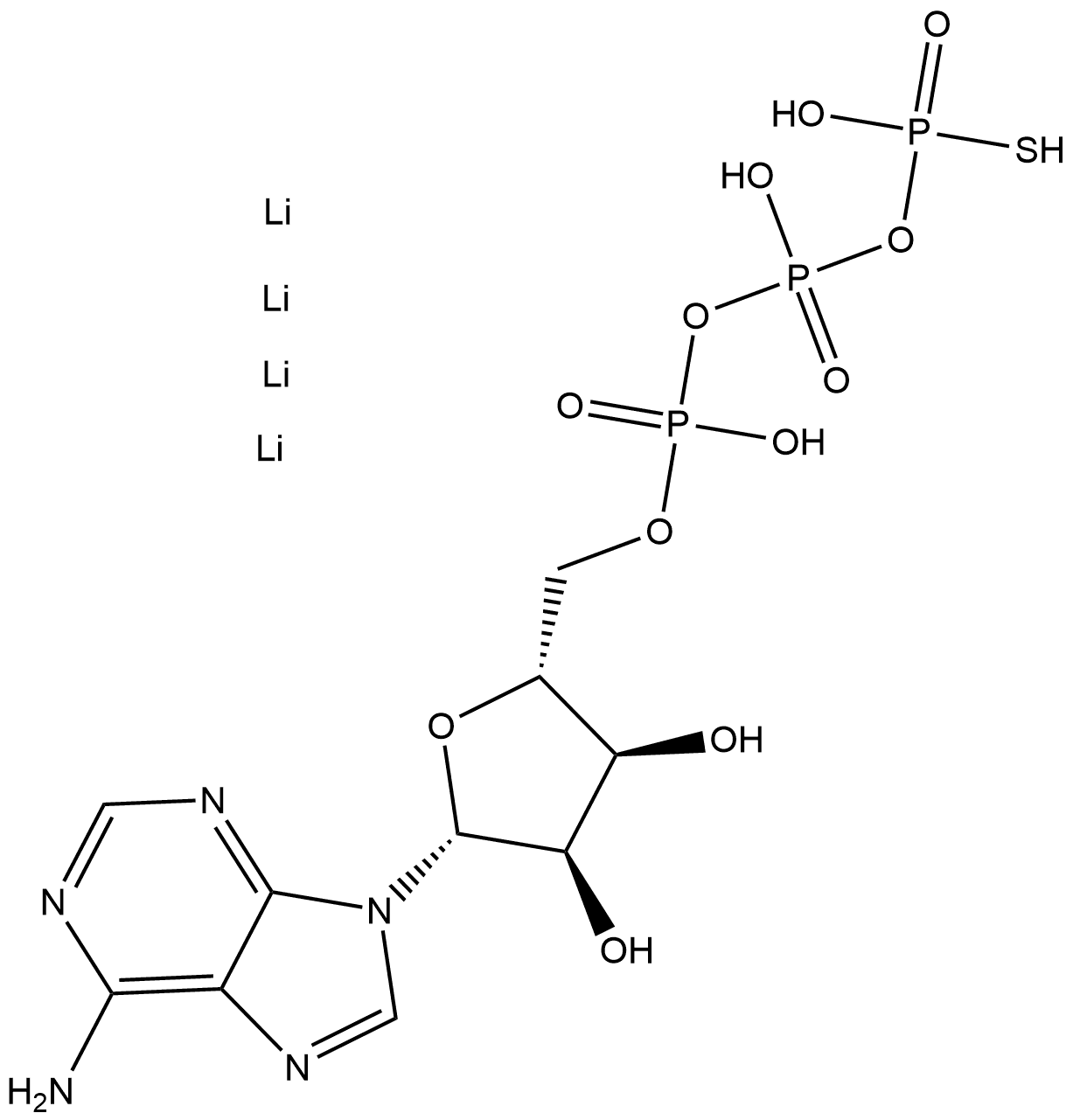 ATPγS tetralithium salt