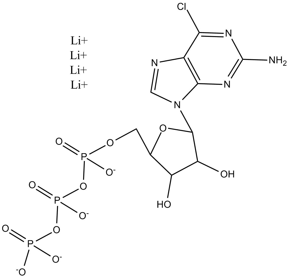 2-Amino-6-Cl-purine-rTP
