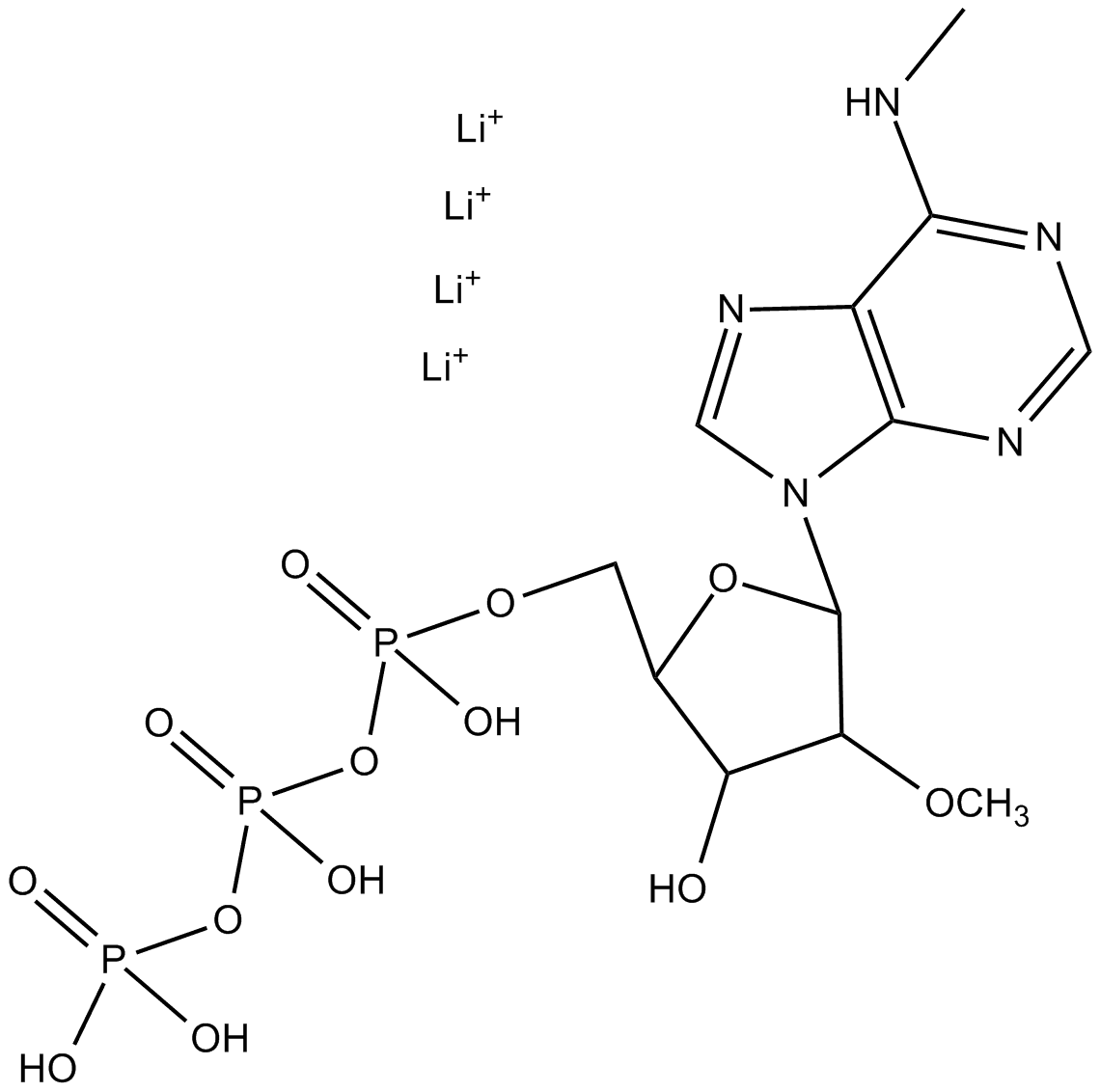 2'-O-Methyl-N6-Methyl-ATP
