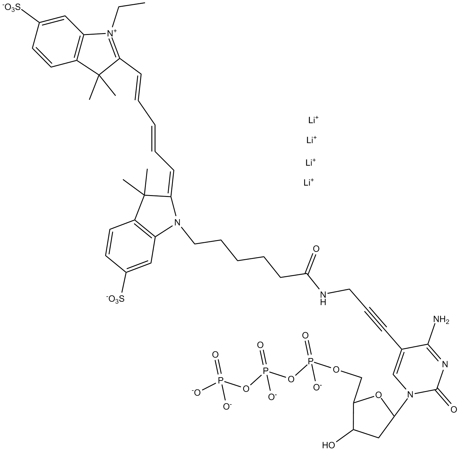 Cyanine 5-dCTP