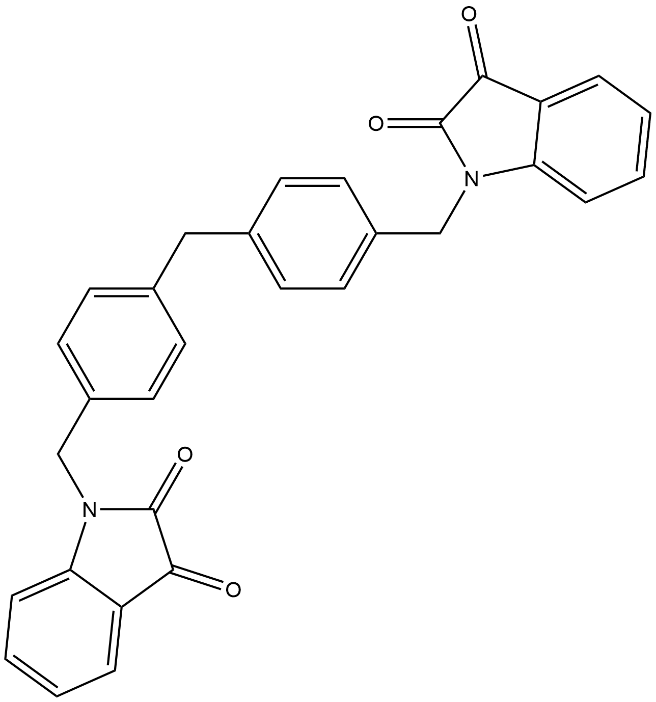 1,1'-[methylenebis(4,1-phenylenemethylene)]di(1H-indole-2,3-dione)