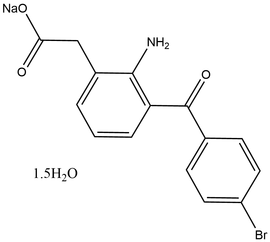 Bromfenac sodium hydrate