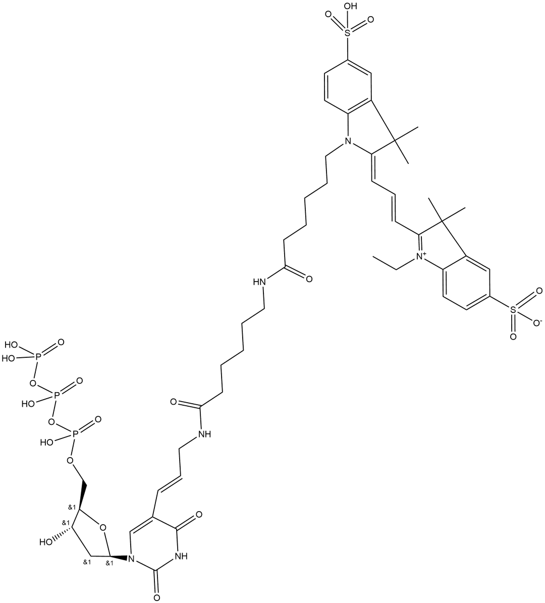 Aminoallyl-dUTP-X-Cy3