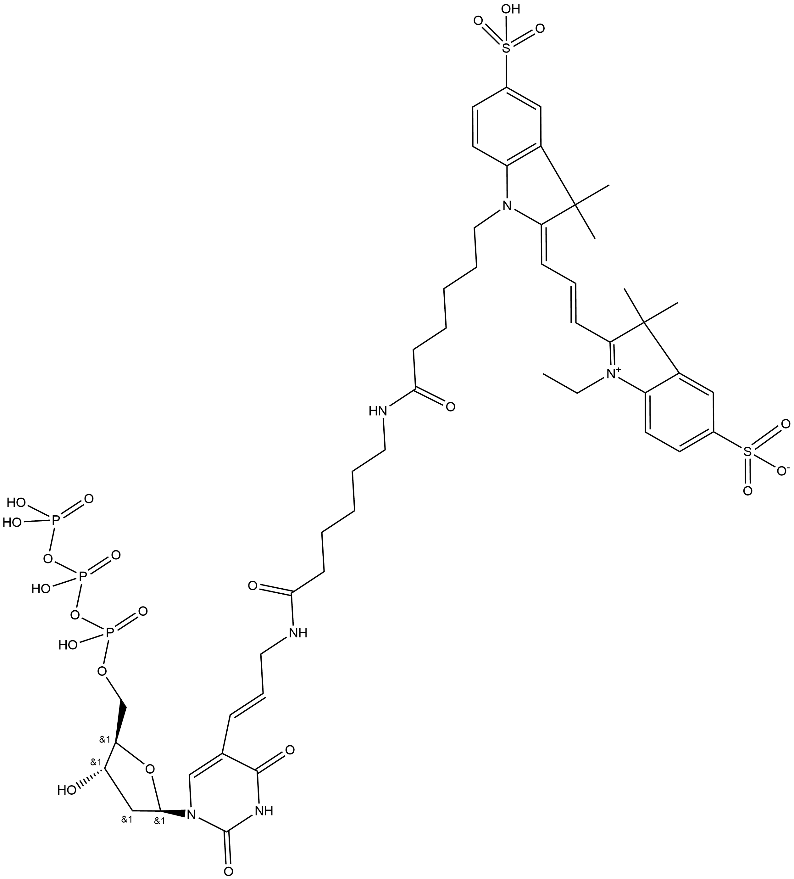 Aminoallyl-dUTP-X-Cy3