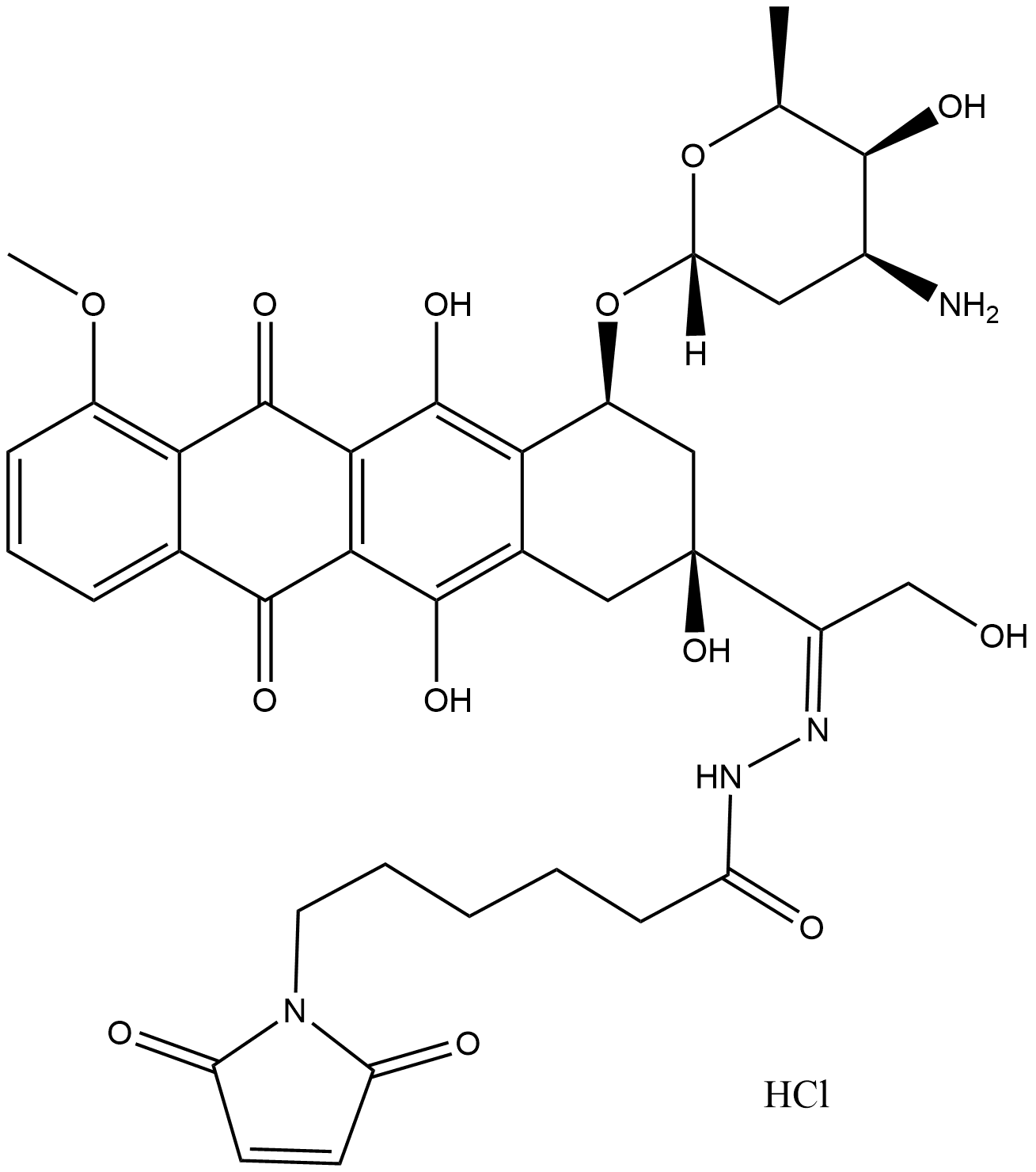 Aldoxorubicin (hydrochloride)