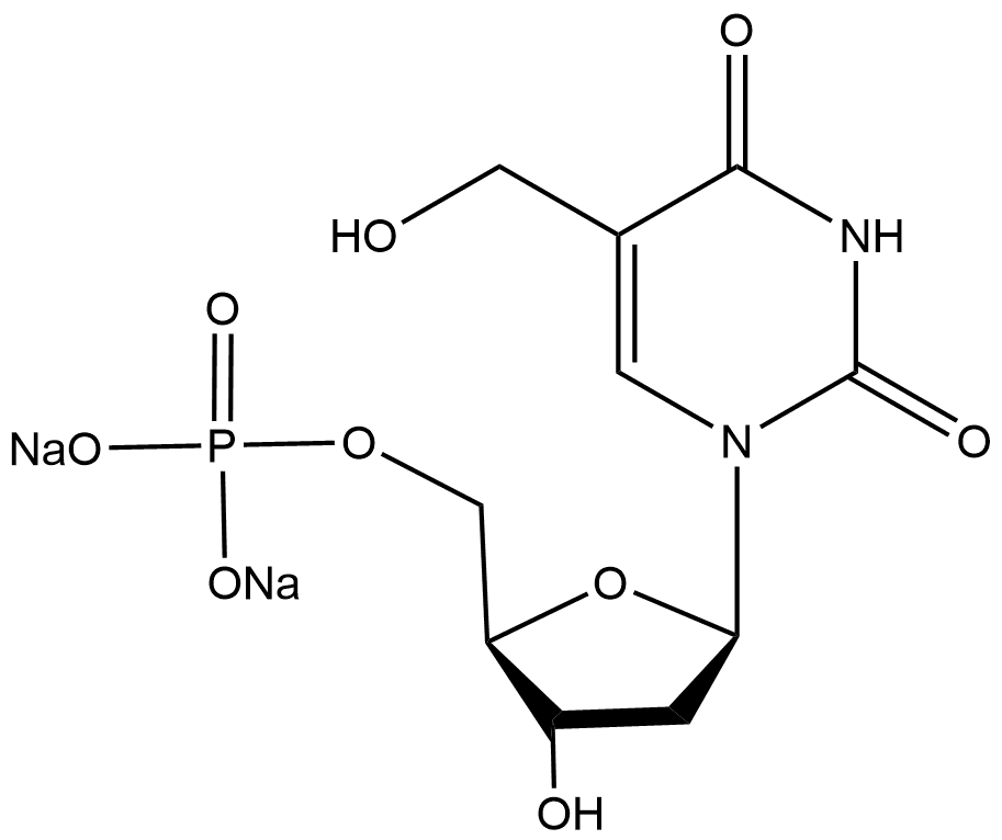 5-Hydroxymethyl-2'-deoxyuidine-5-monophosphate, disodium salt