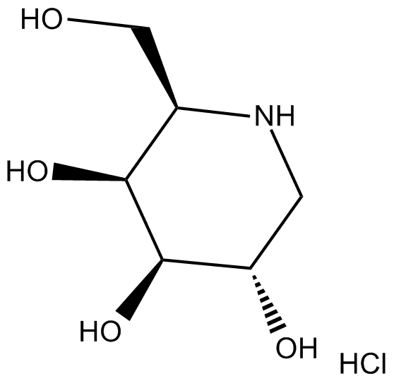 1-Deoxygalactonojirimycin (hydrochloride)