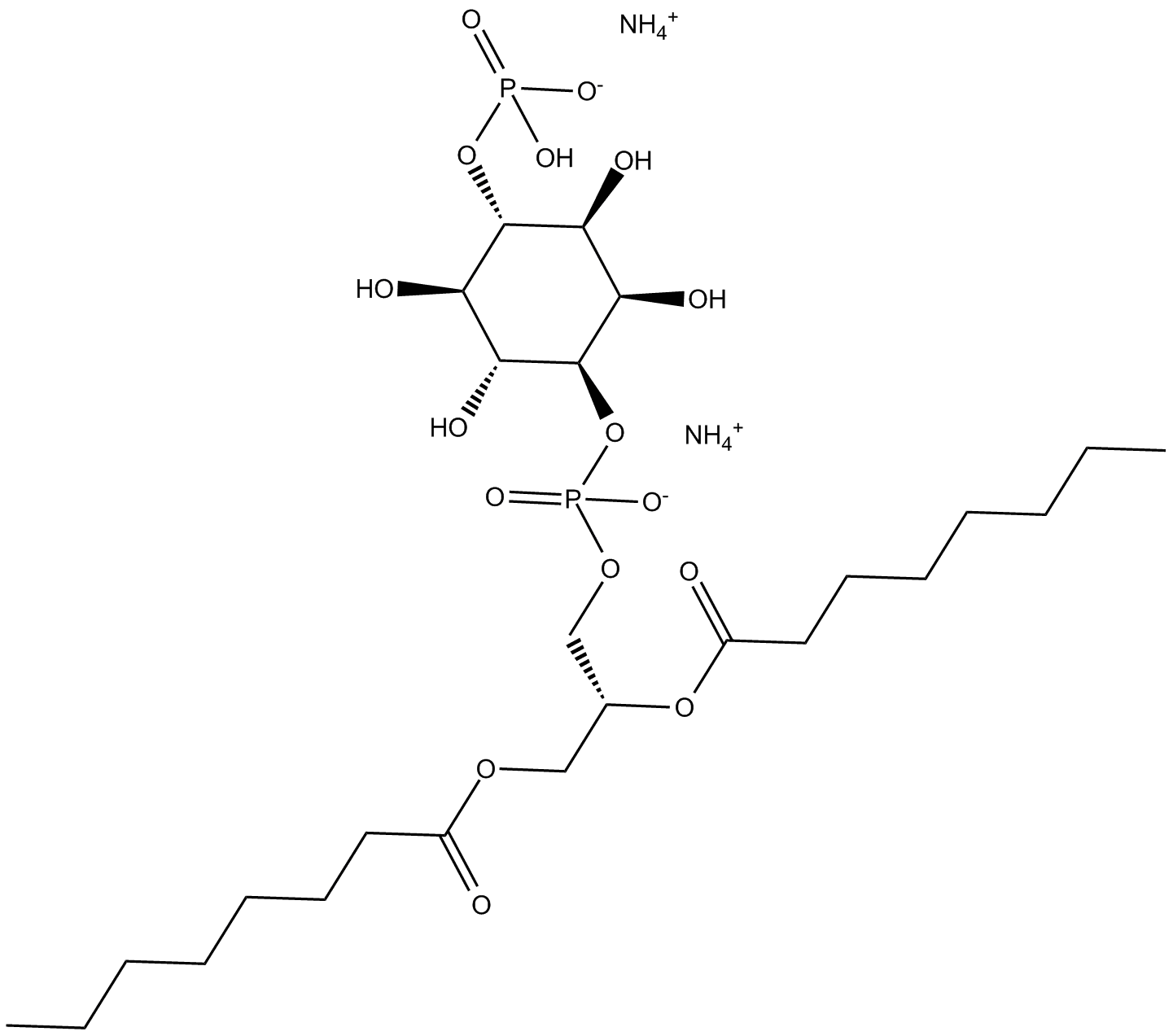 PtdIns-(4)-P1 (1,2-dioctanoyl) (ammonium salt)