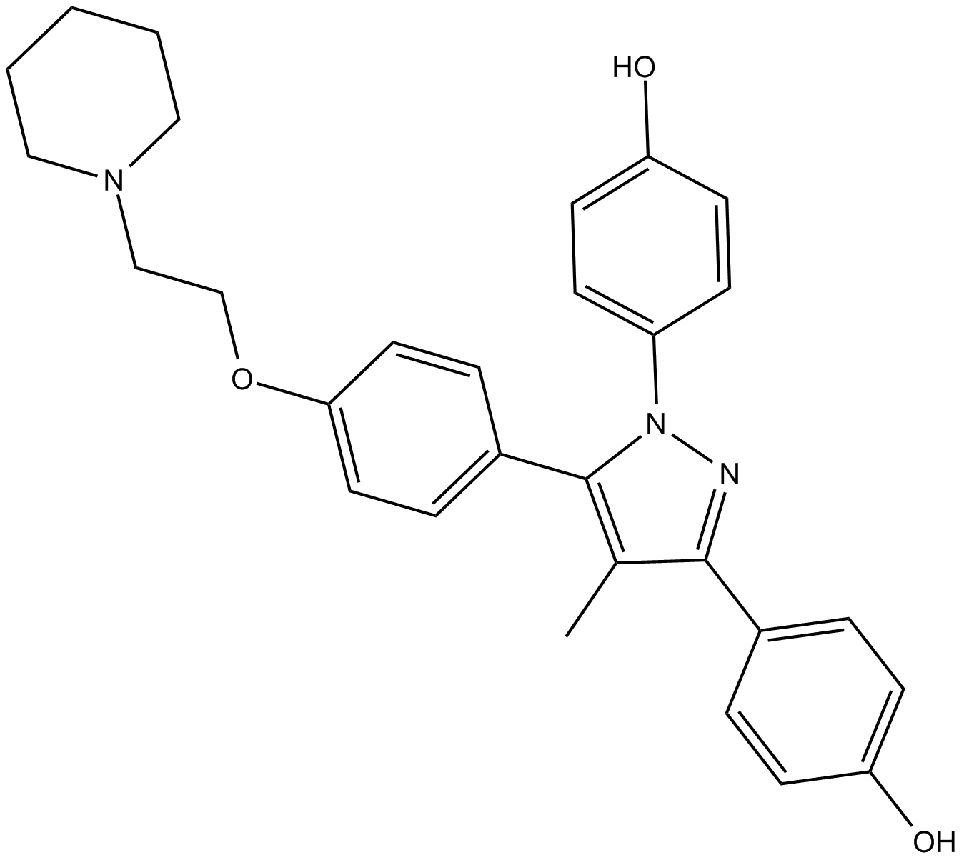 Methylpiperidino pyrazole