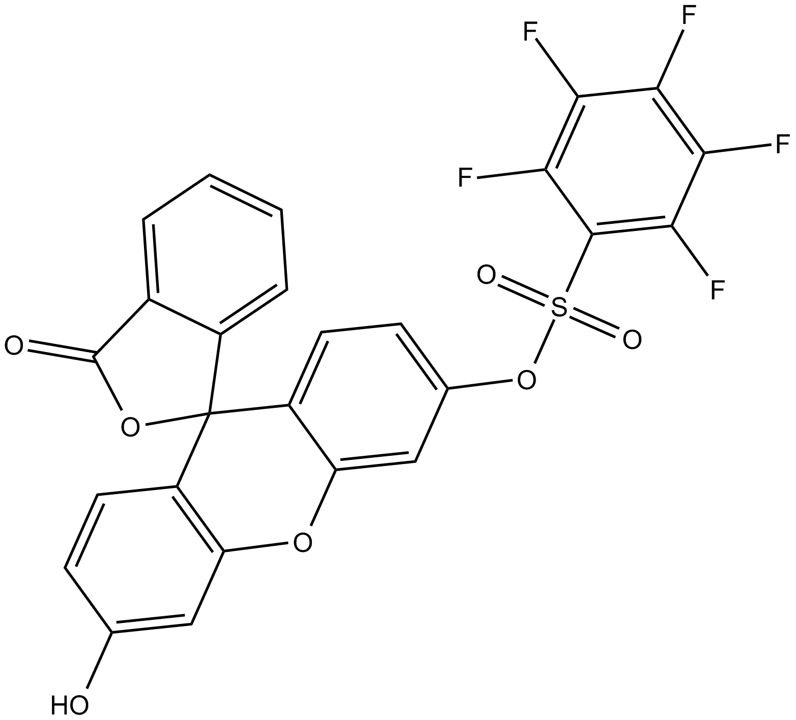 Pentafluorobenzenesulfonyl fluorescein