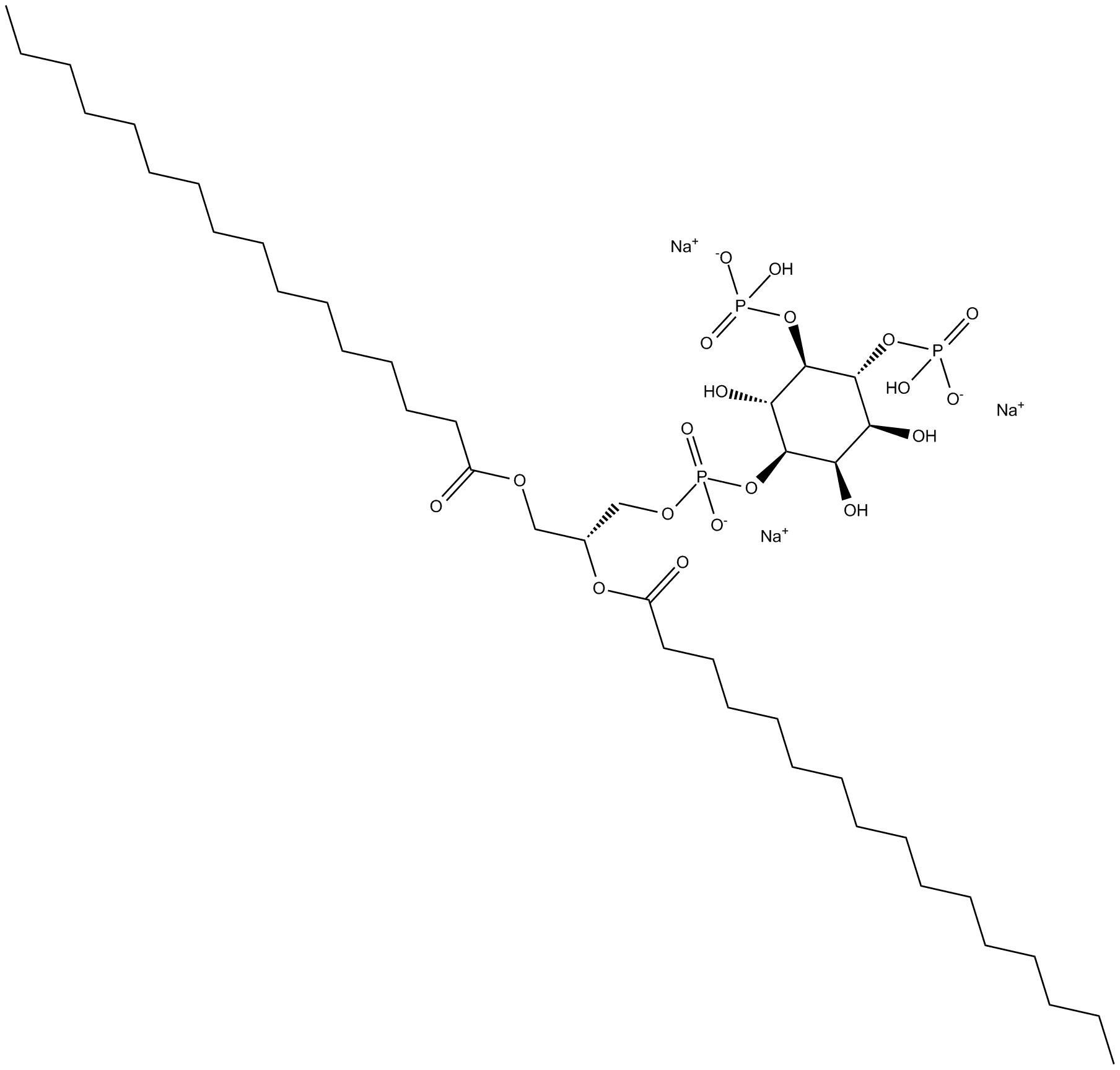 PtdIns-(4,5)-P2 (1,2-dipalmitoyl) (sodium salt)