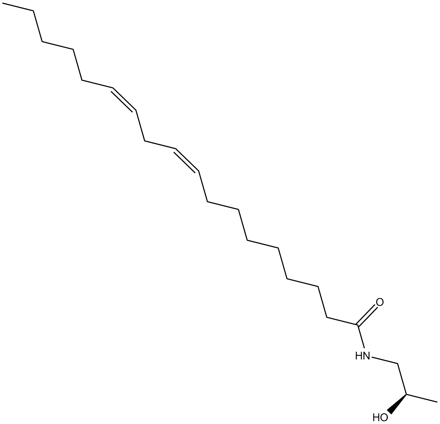 (R)-(−)-Linoleyl-2'-Hydroxy-1'-Propylamide