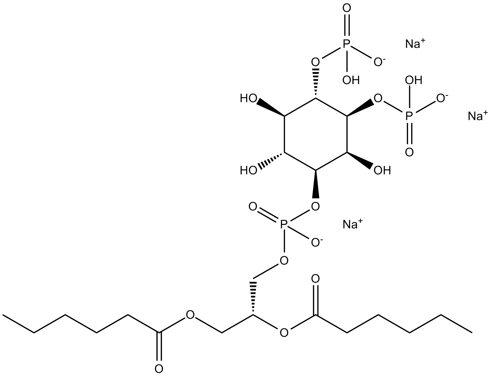PtdIns-(3,4)-P2 (1,2-dihexanoyl) (sodium salt)