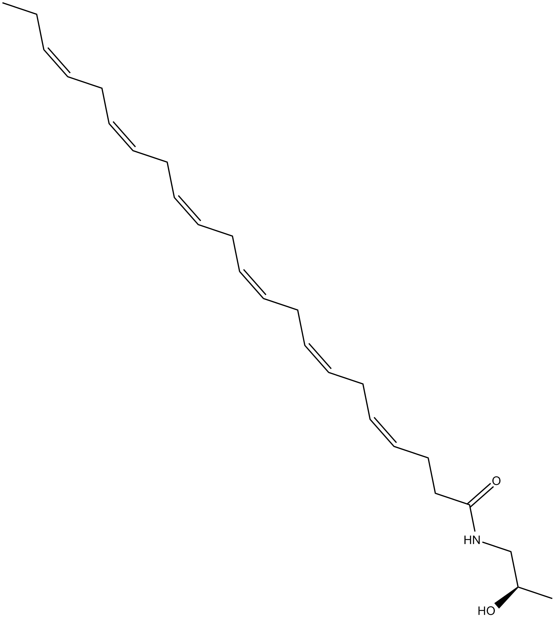 (R)-(−)-Docosahexaenyl-2'-Hydroxy-1'-Propylamide