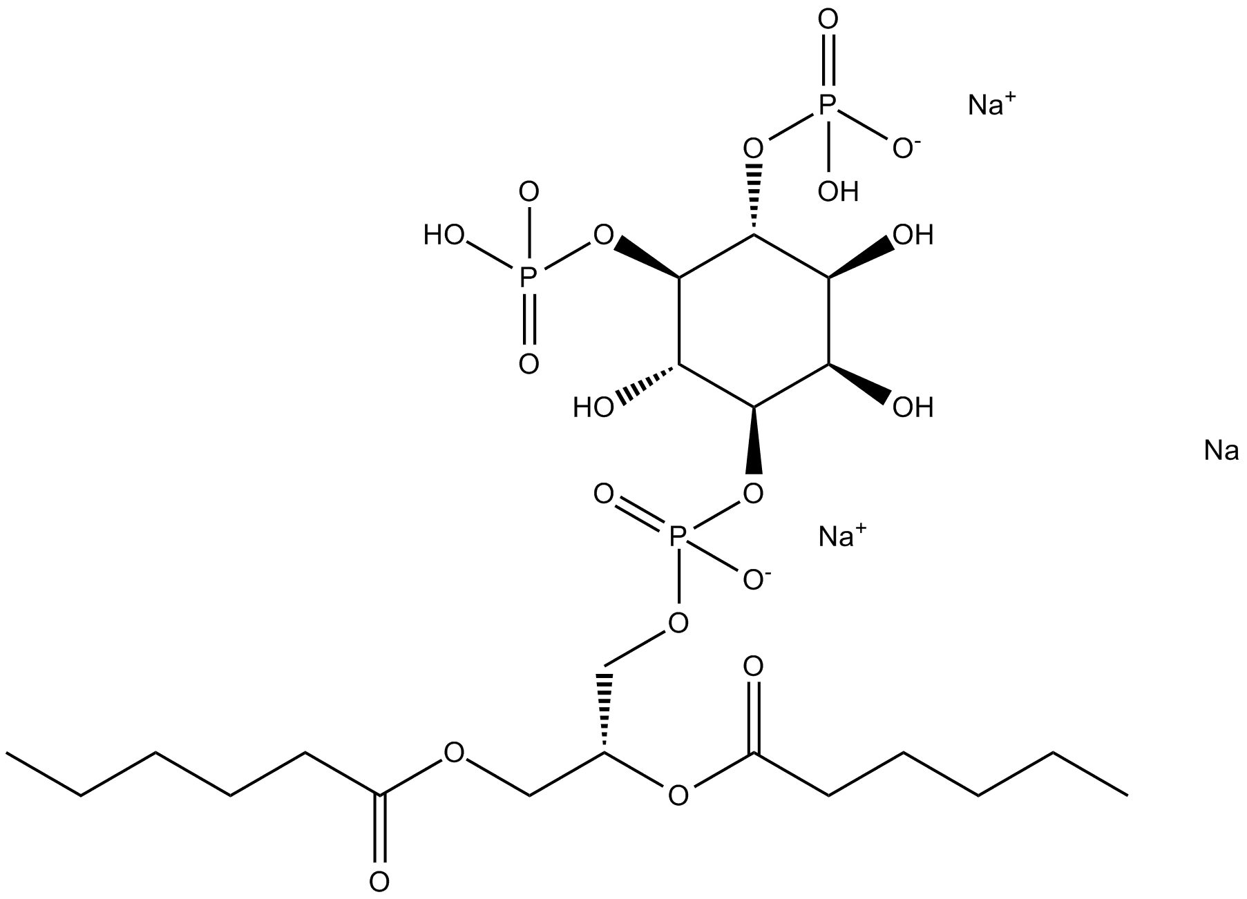 PtdIns-(4,5)-P2 (1,2-dihexanoyl) (sodium salt)