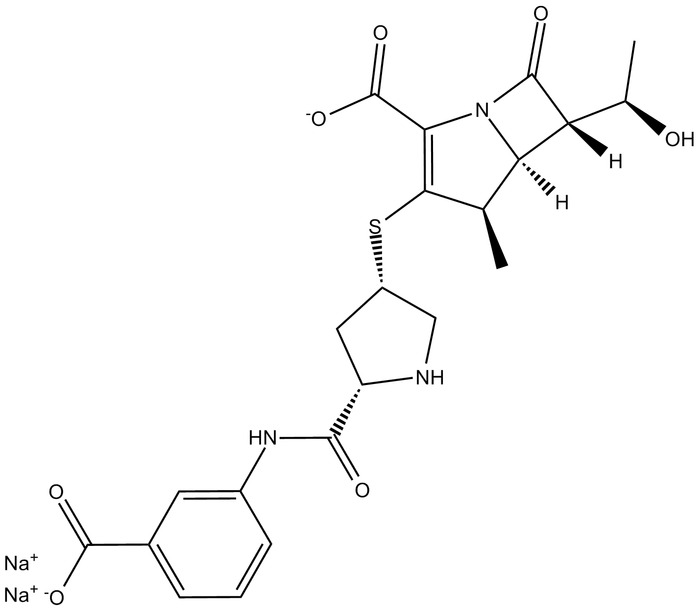 Ertapenem (sodium salt)