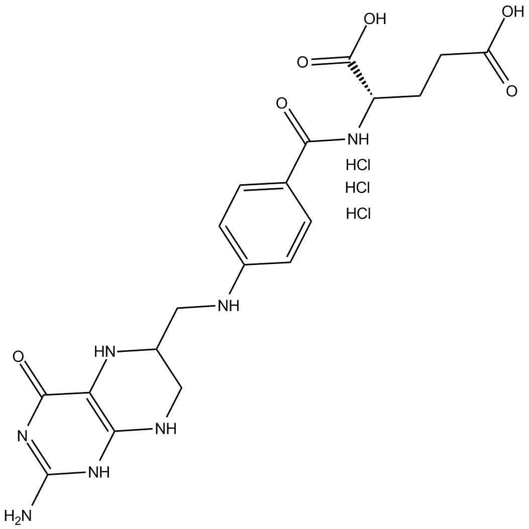 (6R,S)-5,6,7,8-Tetrahydrofolic Acid (hydrochloride)