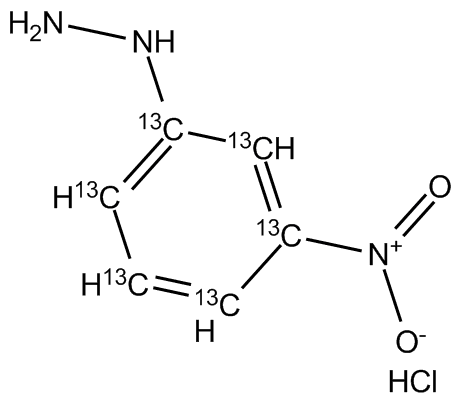 ¹³C6-3-Nitrophenylhydrazine (hydrochloride)