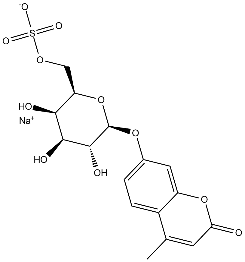 4-Methylumbelliferyl β-D-Galactopyranoside-6-sulfate (sodium salt)
