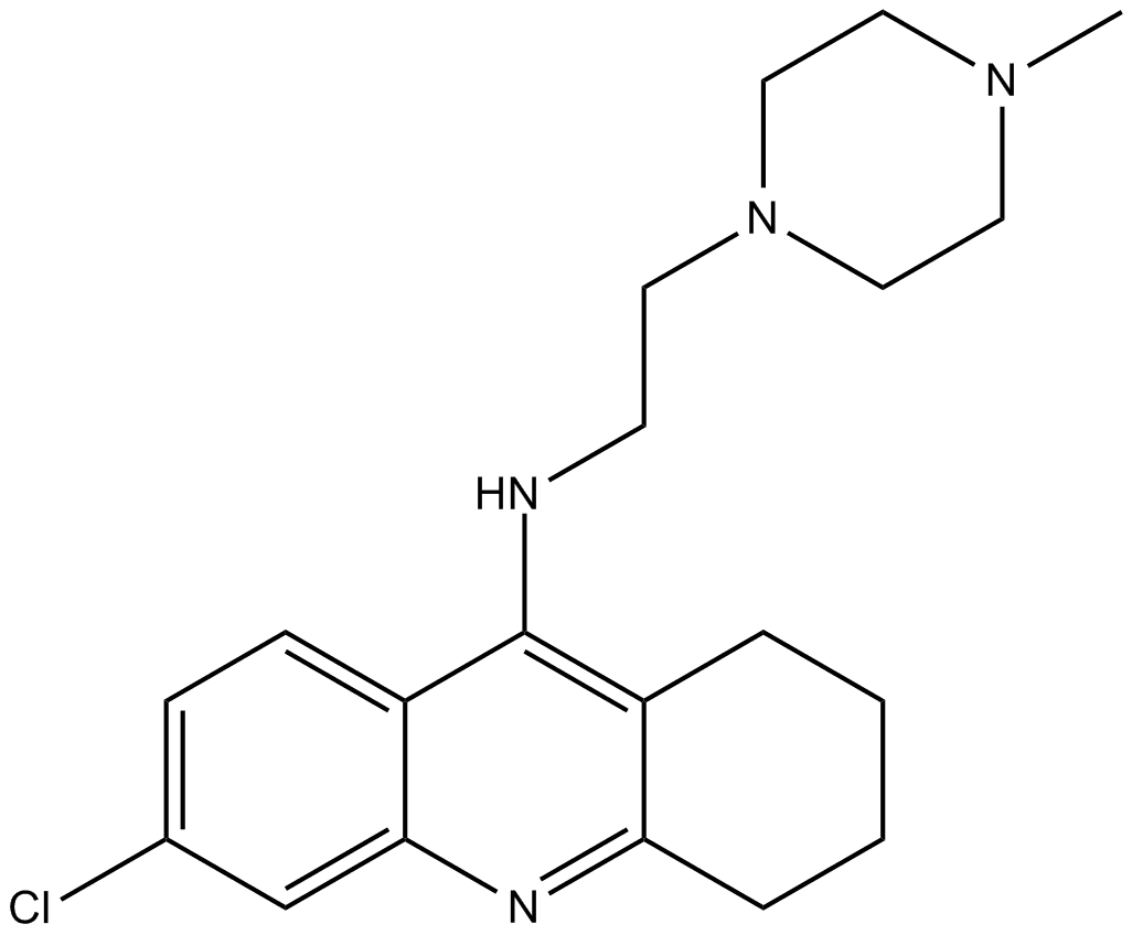 Quinacrine analog 34
