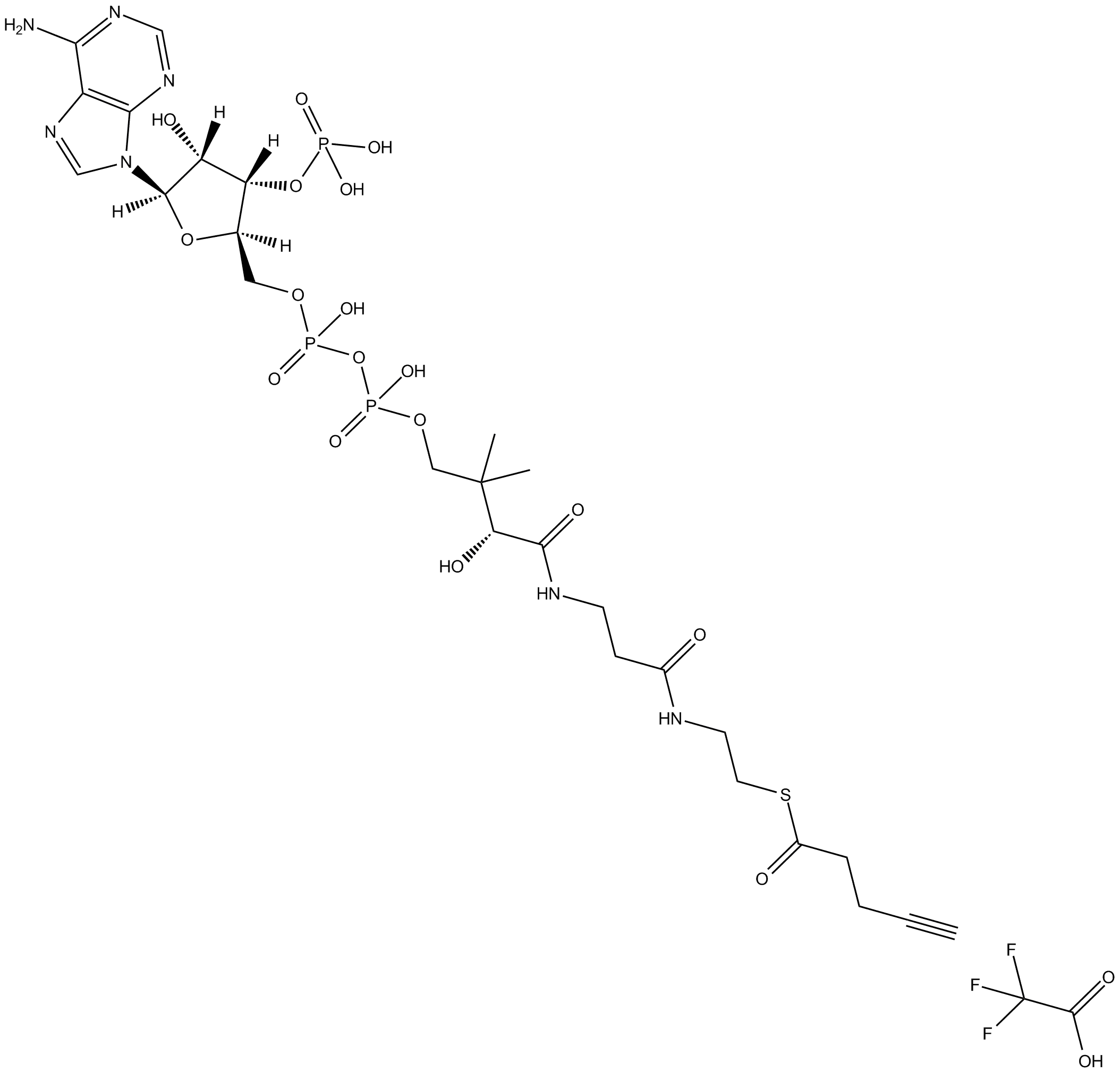 4-pentynoyl-Coenzyme A (trifluoroacetate salt)